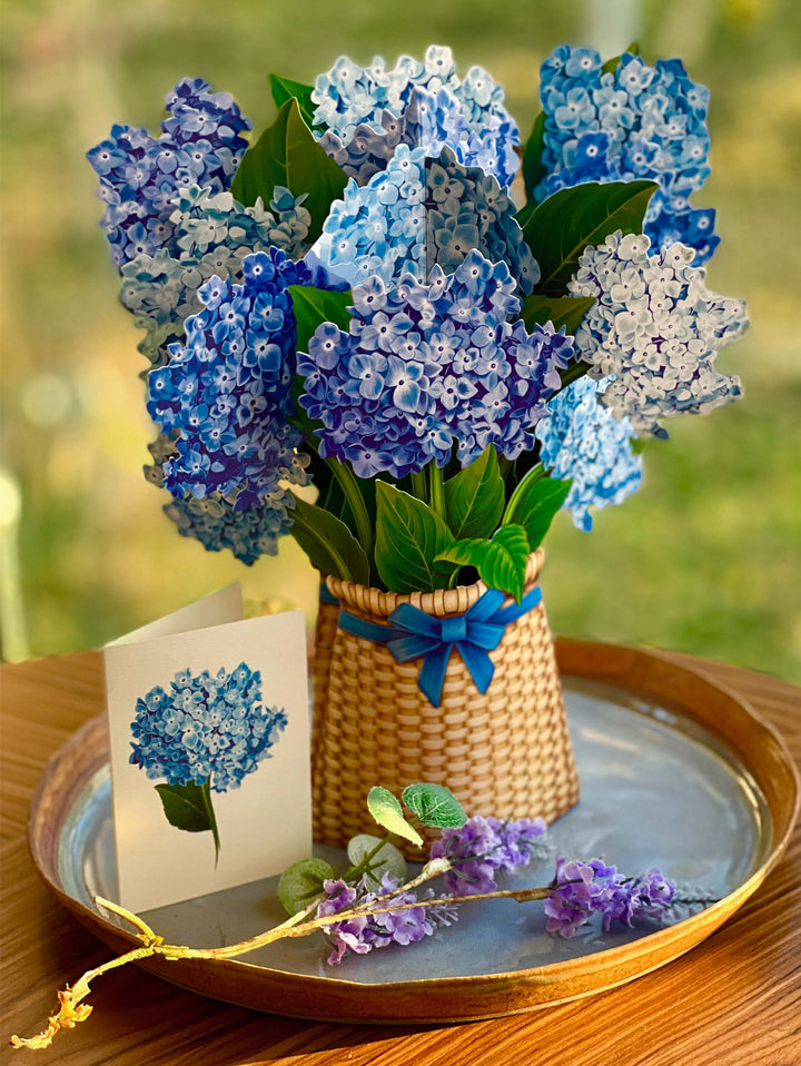 Beautiful Garden Favorites Greeting Card with Flower Bouquets - Perfect for Birthdays, Anniversaries & Special Occasions