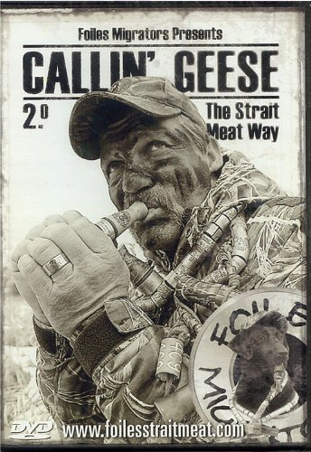 Callin' Geese Instructional DVD 2.0 - Learn Goose Calling Techniques The Strait Meat Way | Waterfowl Hunting Training for Beginners & Experts | Outdoor Sports & Hunting Gear