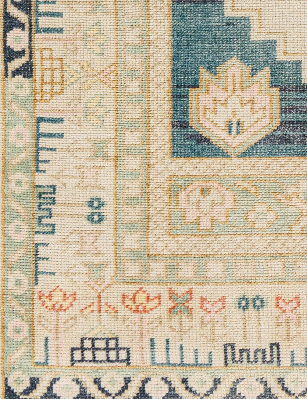 Alora Hand Knotted Wool Blend Area Rug - Soft & Durable for Living Room, Bedroom, or Office Decor