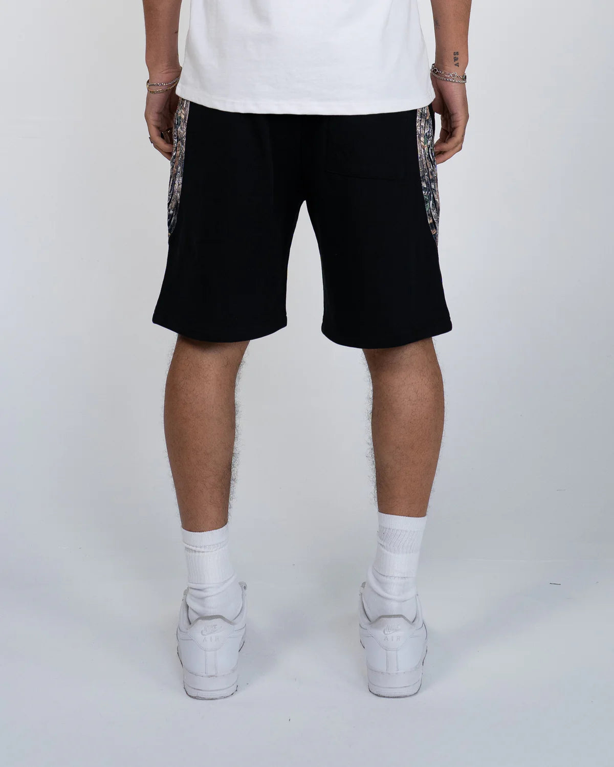 EPTM CAMO HIGHLAND SHORTS - Tactical Outdoor Shorts for Men, Black Camouflage Hiking & Hunting Shorts - Perfect for Camping, Fishing, and Outdoor Adventures