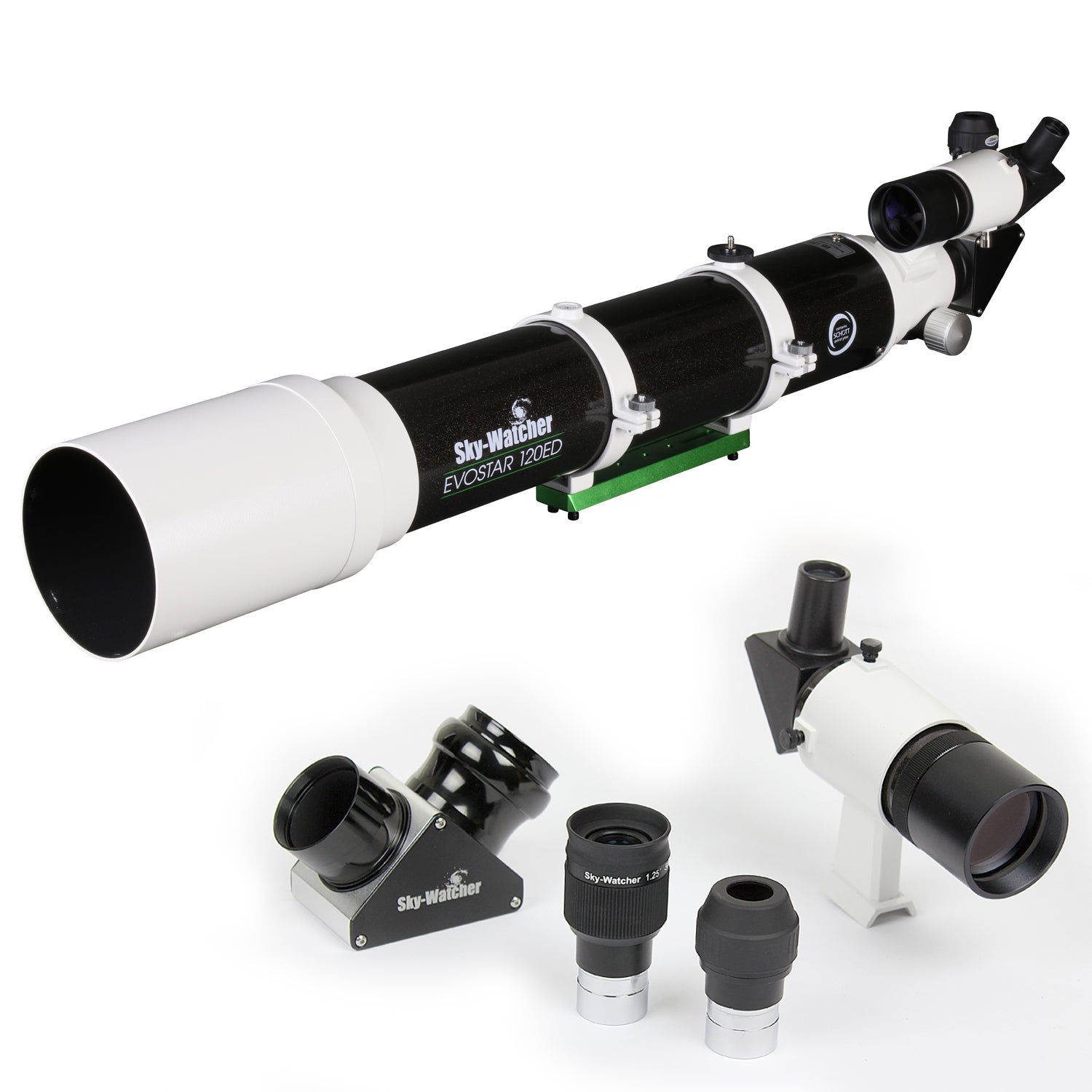 Sky Watcher Evostar 120ED APO Refractor Telescope - High-Quality Apochromatic Lens for Astrophotography & Stargazing | Perfect for Backyard Astronomy & Celestial Observation