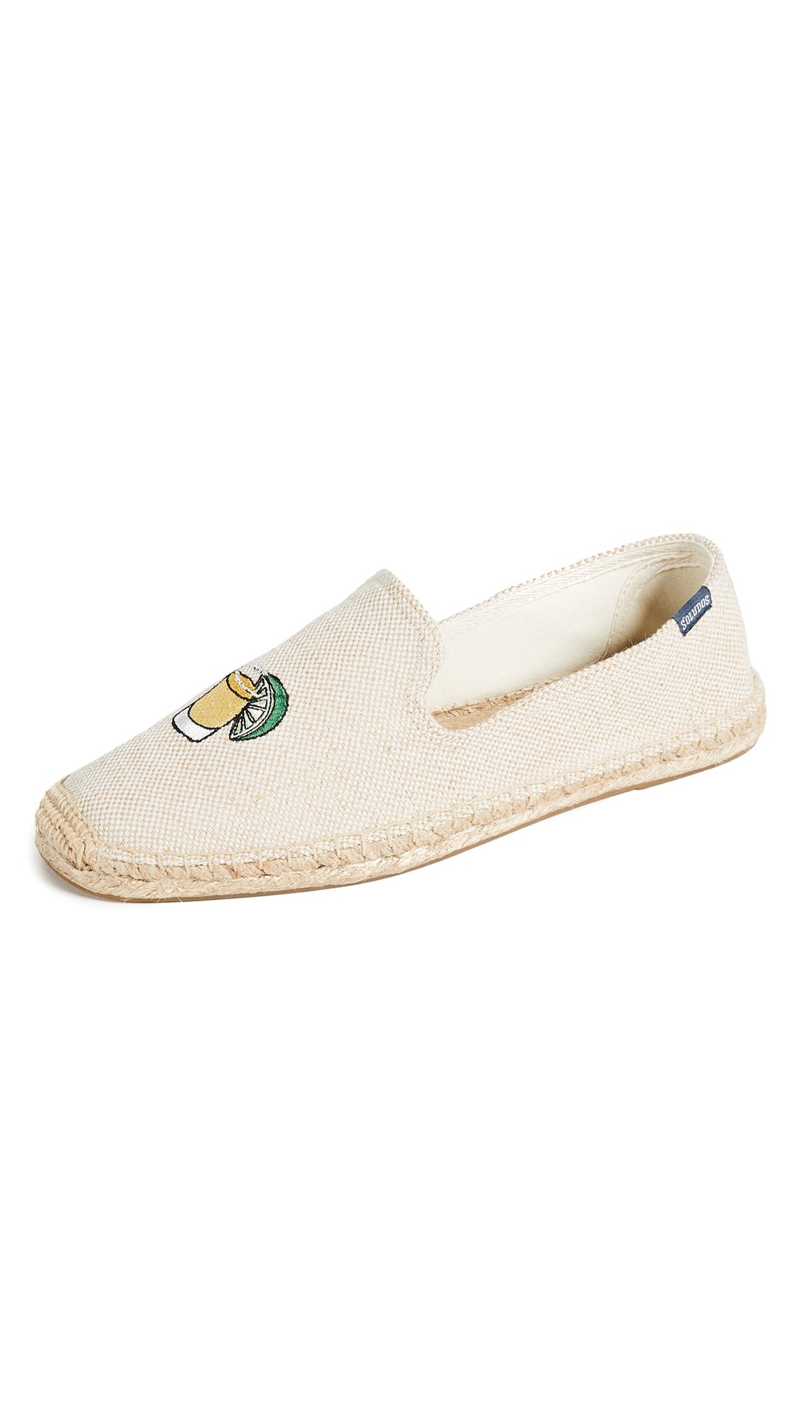 Soludos Women's Beer & Shot Smoking Slippers - Comfortable Bohemian Slide Sandals for Casual Wear, Beach, Poolside & Summer Outings