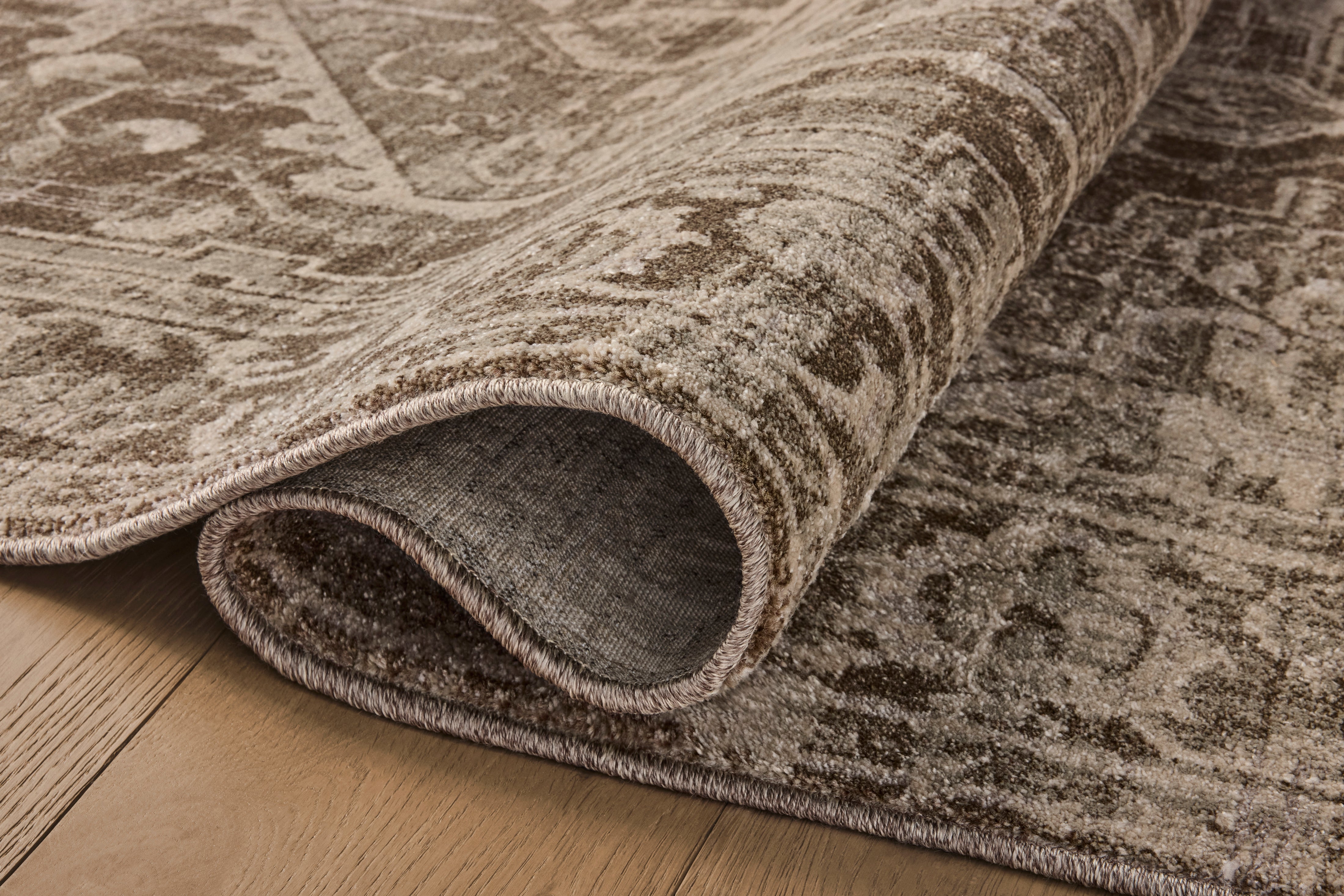 Premium Mona Cocoa & Stone Pattern Area Rug - Soft & Durable Non-Slip Living Room Carpet for Home Decor, Bedroom, Office (5x7 ft) - Perfect for Cozy Spaces & Modern Interiors