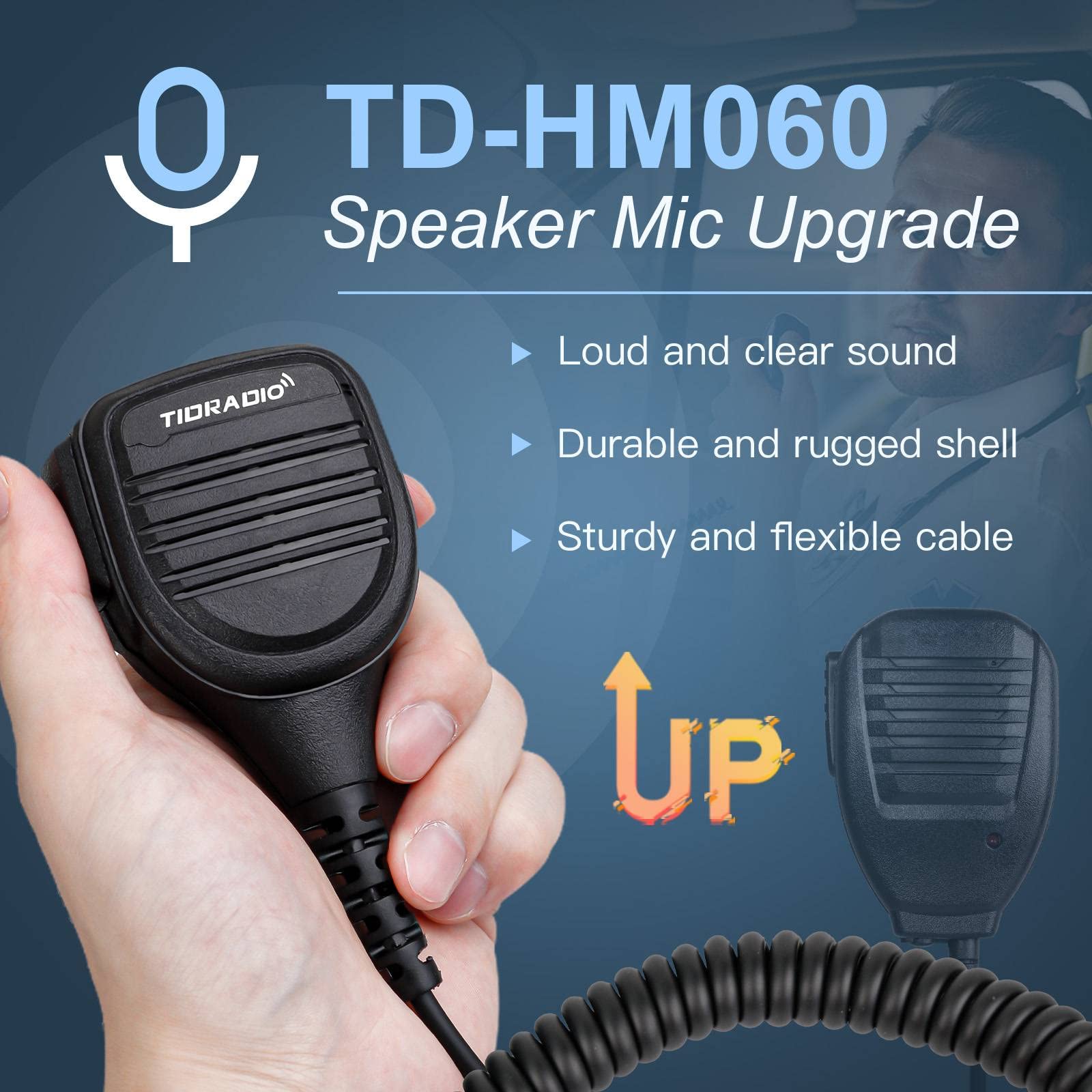 2nd Gen TIDRADIO TD-H8 10W High Power Ham Radio Handheld - Wireless APP Programming, Long Range Two Way Radio with 2500mAh Battery (2 Pack), USB-C Charger & Speaker Mic - Perfect for Outdoor Adventures, Emergency Communication, and Construction Site Coordination