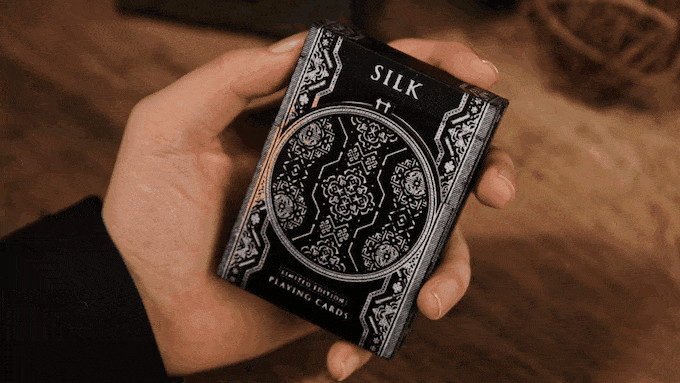Premium Silk Black Boxset Ark Playing Cards - Luxury Deck for Poker, Magic Tricks & Collectors | Perfect for Game Nights, Gifts & Cardistry