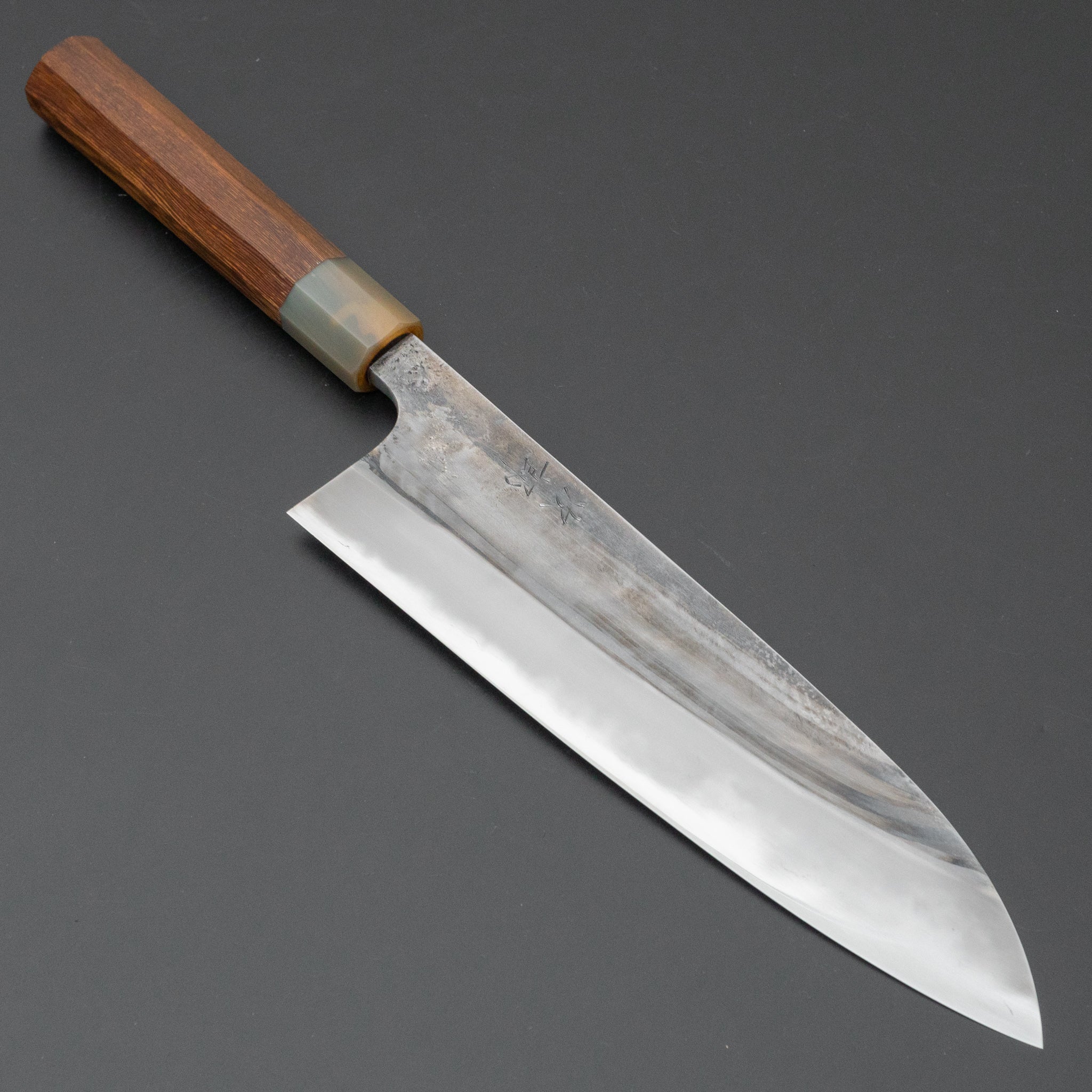 Premium Jiro Tsuchime Wa Gyuto 225mm Japanese Chef Knife with Taihei Tagayasan Handle - Perfect for Sushi, Meat Slicing & Professional Kitchen Use