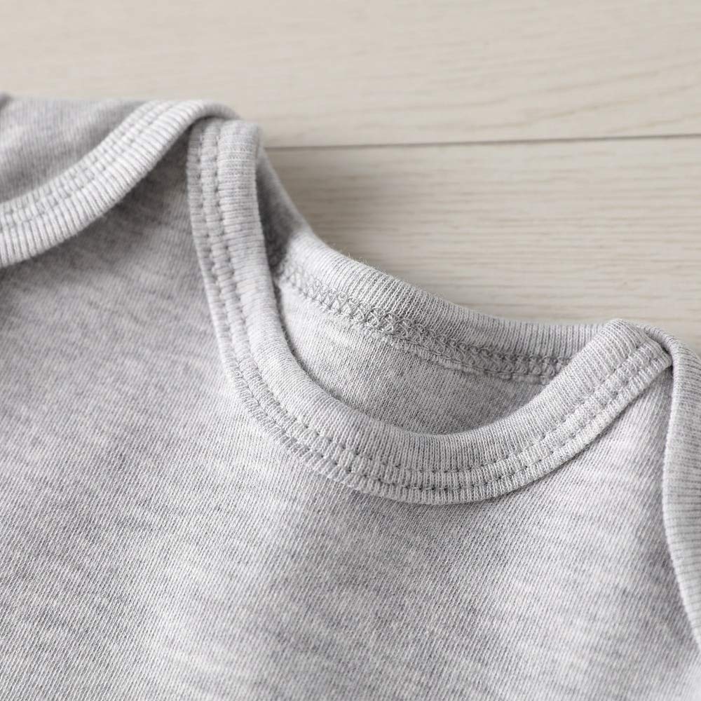 SHLRZY Baby Boy & Girl Bodysuits - Cute Grandpa Style for Playtime