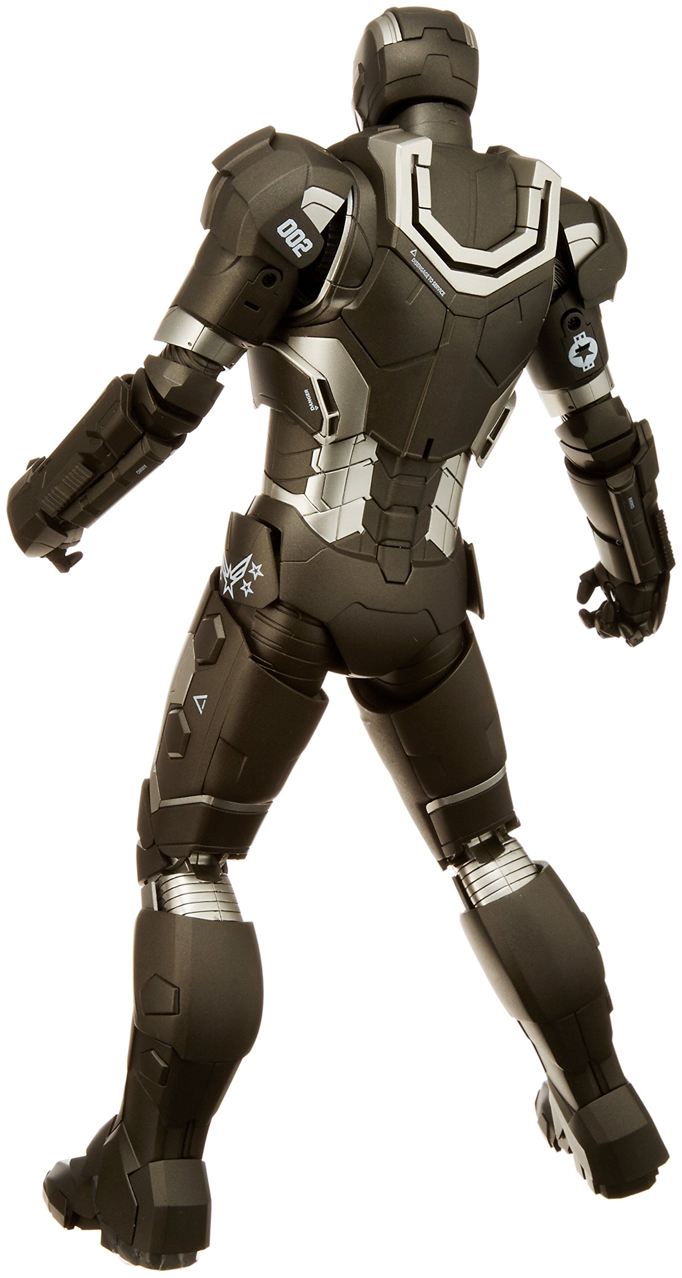 Hot Toys War Machine Mark II Iron Man 3 Movie Masterpiece Series Diecast 1/6 Scale Collectible Figure - Perfect for Marvel Fans & Action Figure Collectors Display