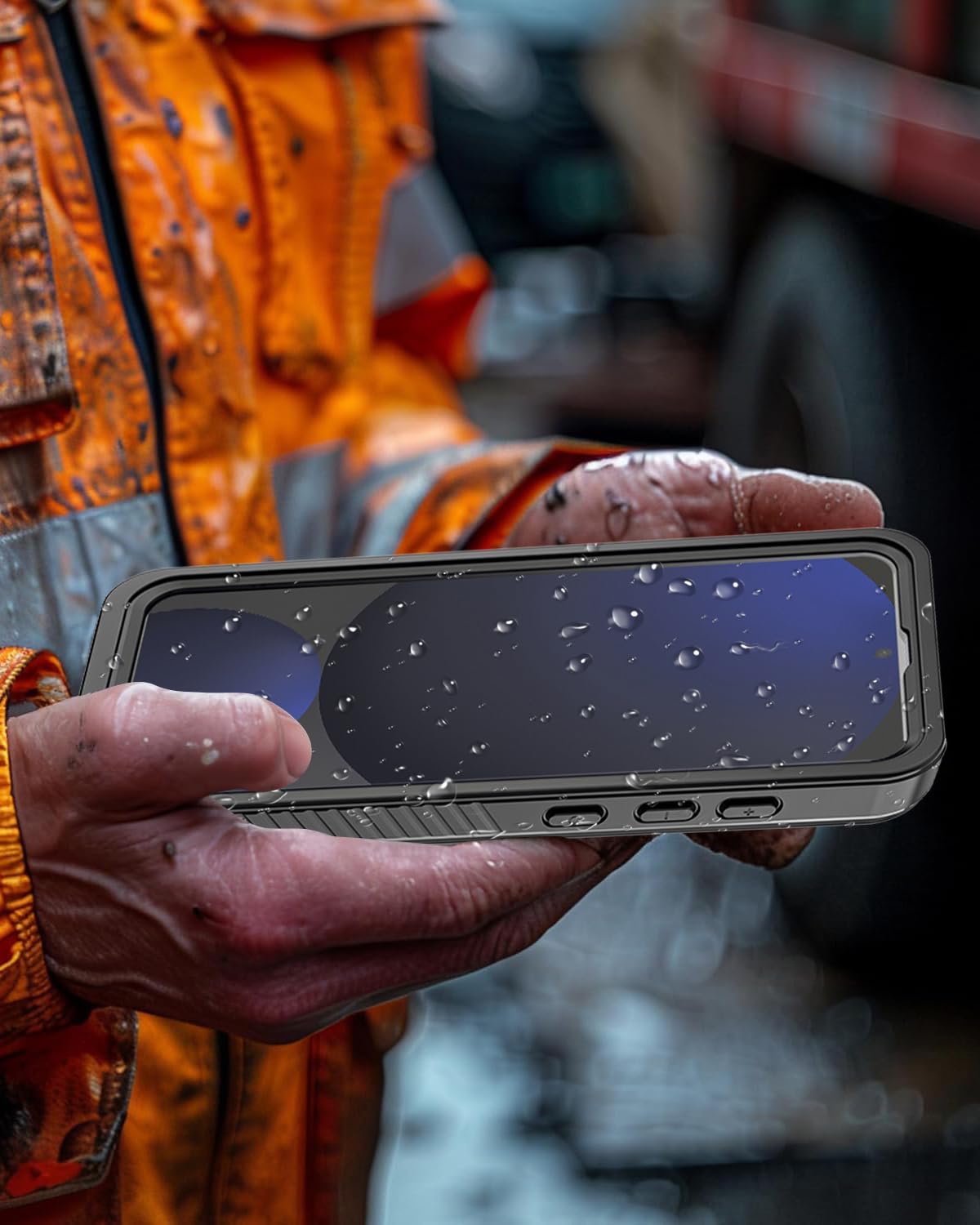 Miimall Rugged Waterproof Case for Samsung Galaxy S24 FE 6.7