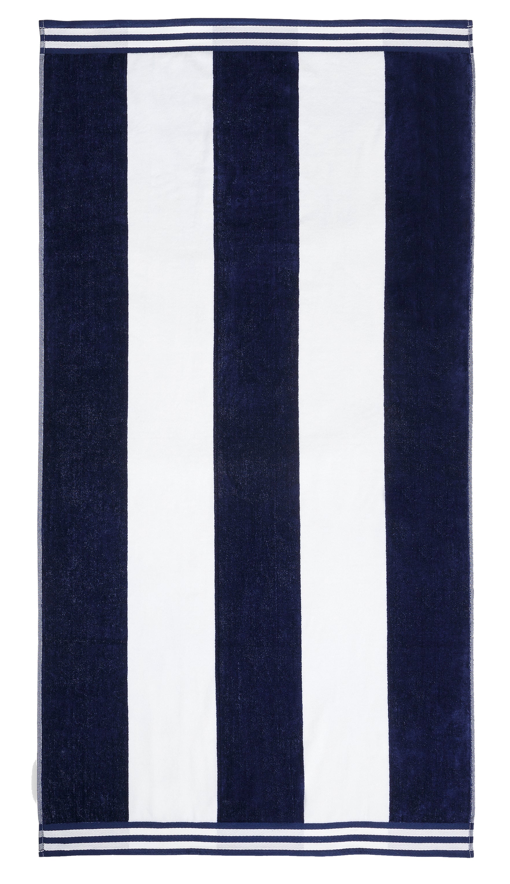 Premium Cabana Stripe Oversized Cotton Beach Towel Set of 2, 4, or 6 - Soft, Absorbent & Quick-Drying for Pool, Beach, Vacation & Spa Use