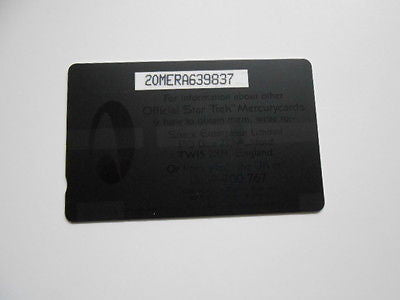 Original Star Trek Captain Kirk Phone Card - 1990s Collectible Memorabilia for Fans & Trekkies - Perfect for Display, Gifts, and Nostalgic Collections