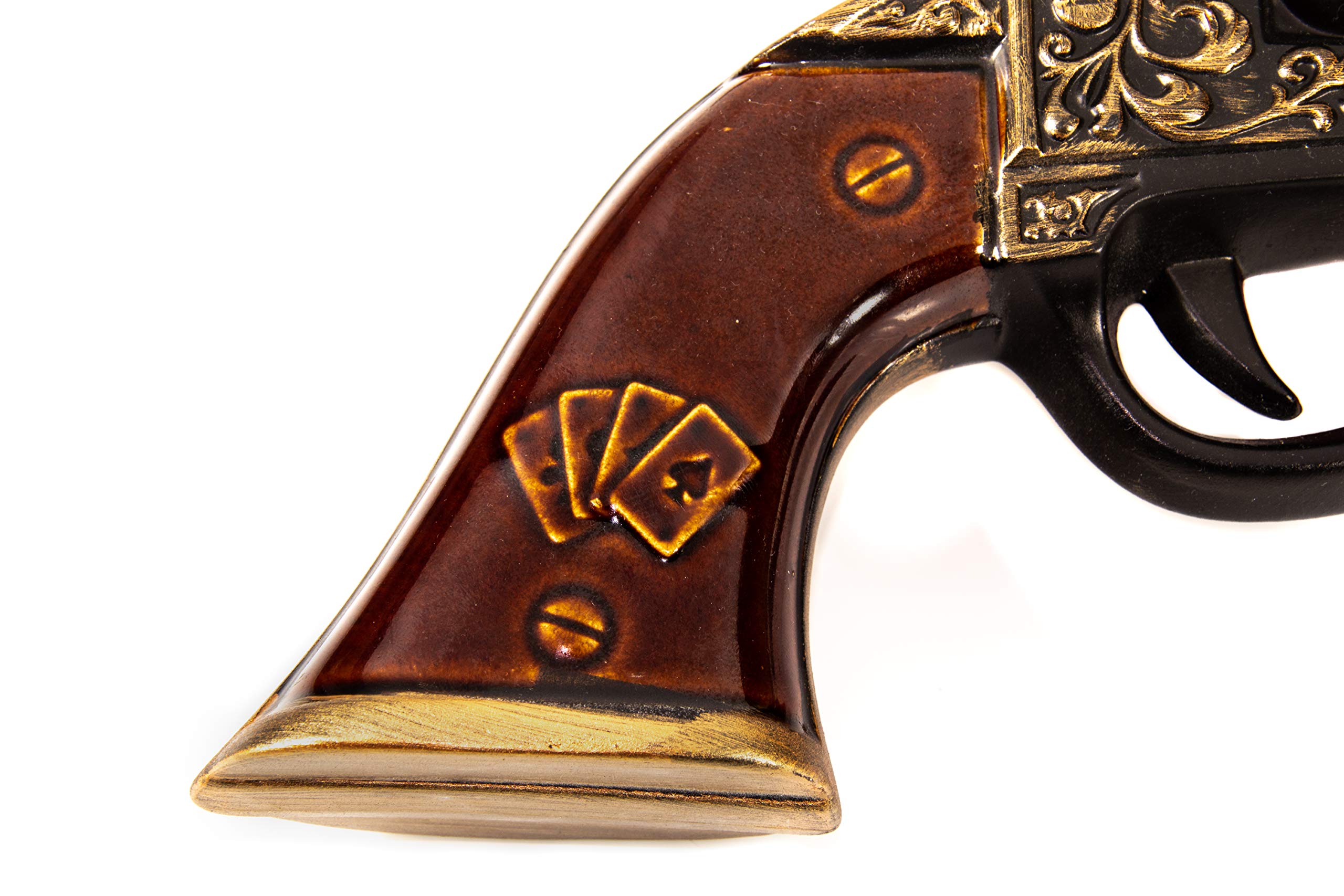 Military Style Gun-Shaped Decanter for Whiskey, Vodka & Brandy - Unique Army Themed Liquor Dispenser - Perfect for Gifts, Man Cave, Home Bar & Military Enthusiasts