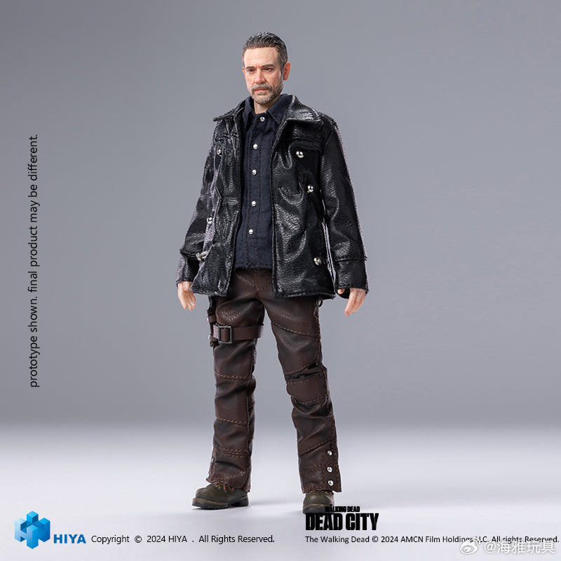 HIYA 16CM 1/12 Scale Negan Action Figure - The Walking Dead: Dead City Collectible (Pre-Order) | Perfect for Display, Photography & Diorama Scenes