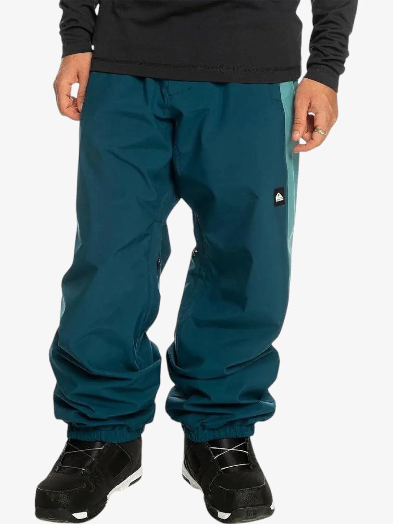 Quiksilver Men's Snow Down Pants - Waterproof Winter Snowboard Pants for Skiing & Snowboarding - Blue (Azul) - Ideal for Cold Weather & Outdoor Adventures