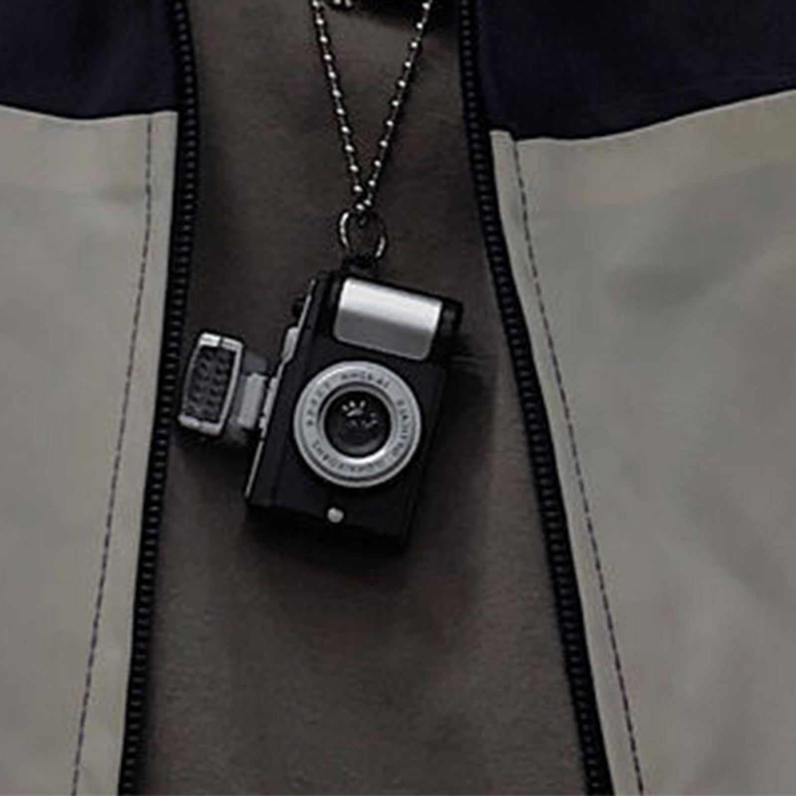 Spy Camera Necklace - Hidden Camera Pendant with Night Vision & Motion Detection | Discreet HD Recording Jewelry for Men & Women | Perfect for Security, Travel & Vlogging Accessories