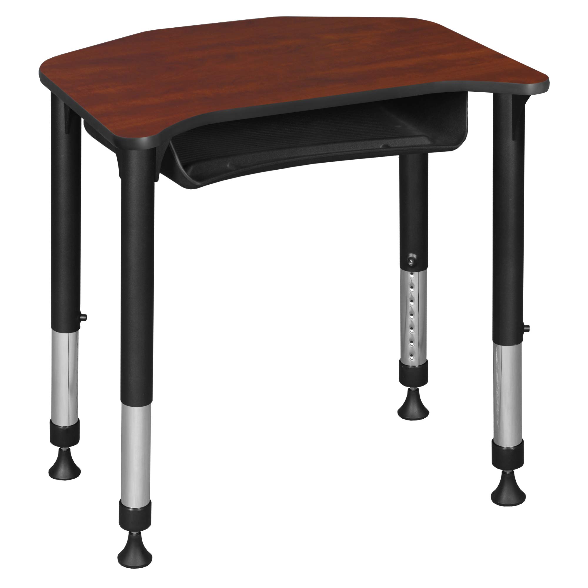 Regency Ferris Height Adjustable School Desk with Storage - 26