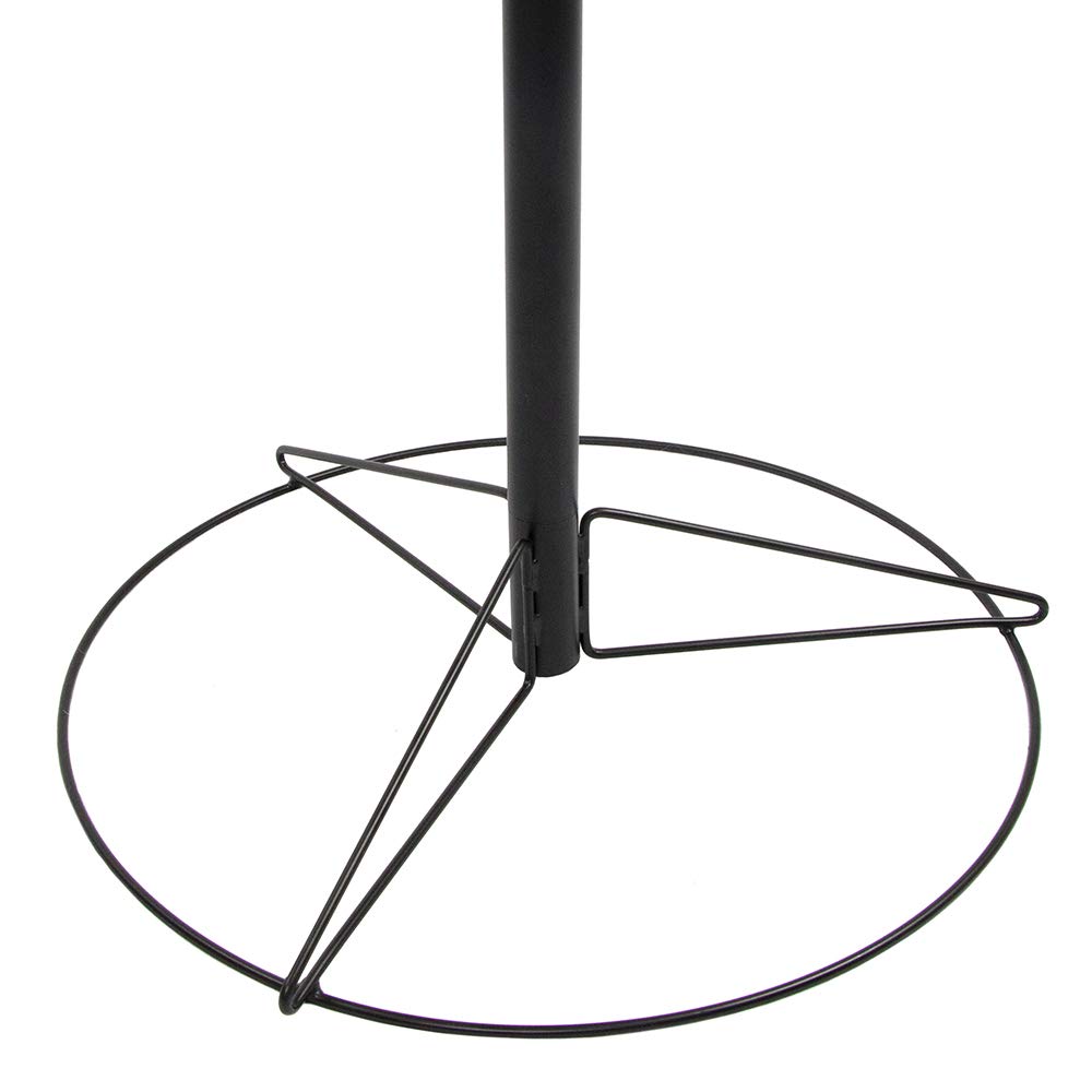 MVP Disc Sports Black Hole Practice 24-Chain Portable Disc Golf Basket Target - Professional Disc Golf Training Equipment for Backyard, Park & Tournament Practice