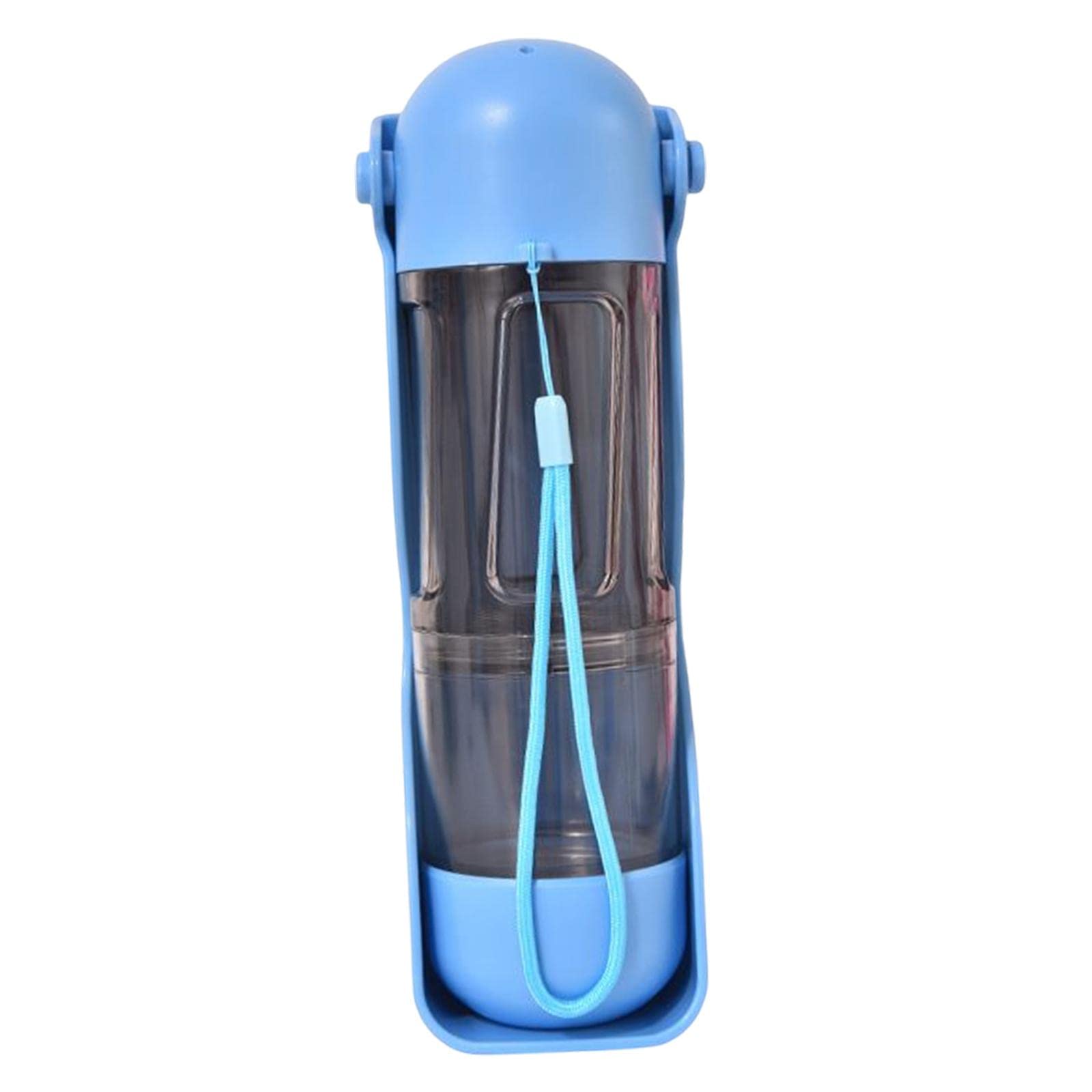 Enakshi 4-in-1 Portable Water Bottle, Food Container & Travel Cup for Outdoor Activities, Hiking, Camping - Blue | Pet & Dog Supplies | Dishes, Feeders & Water Fountains for Pets