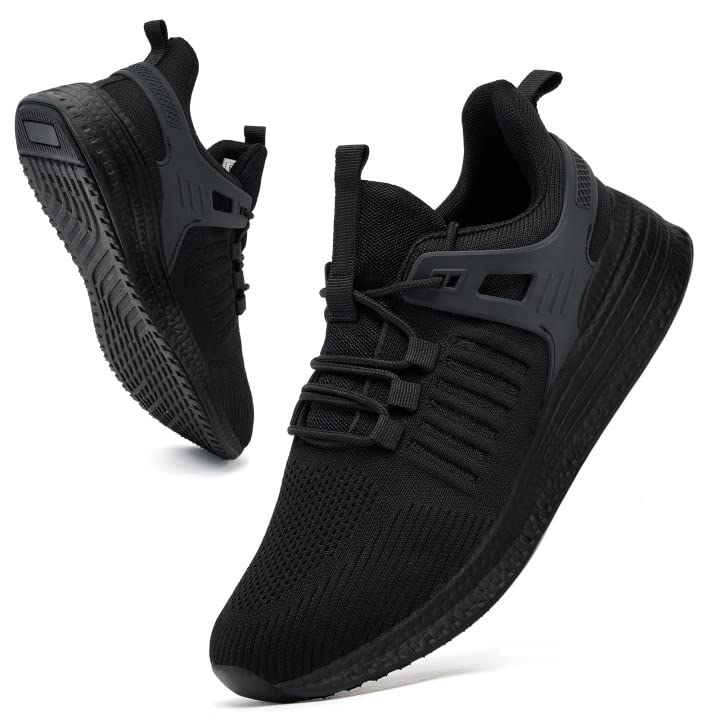 SDolphin Men's Running Shoes - Lightweight Breathable Sneakers for Tennis, Workout, Walking & Gym | Non-Slip Rubber Sole | Comfortable Athletic Shoes for Daily Wear & Sports Activities