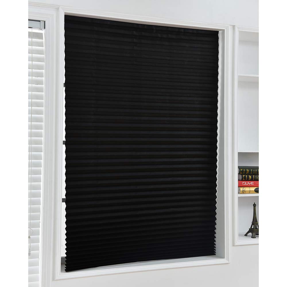 Decdeal Cordless Blackout Pleated Window Shades - 35