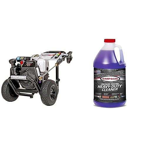 Honda GC190 Gas Pressure Washer 3200 PSI 2.5GPM - Heavy Duty Cleaning for Driveways & Decks