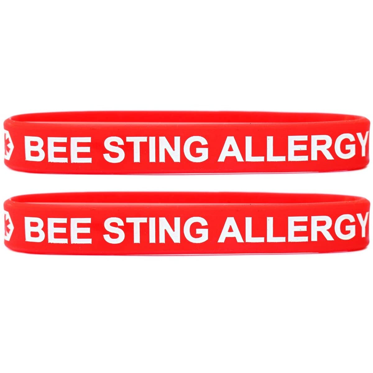 2 Pack Medical Alert Wristband Bracelets - 12 Style Options for Emergency ID & Health Conditions - Perfect for Allergies, Diabetes & Senior Safety