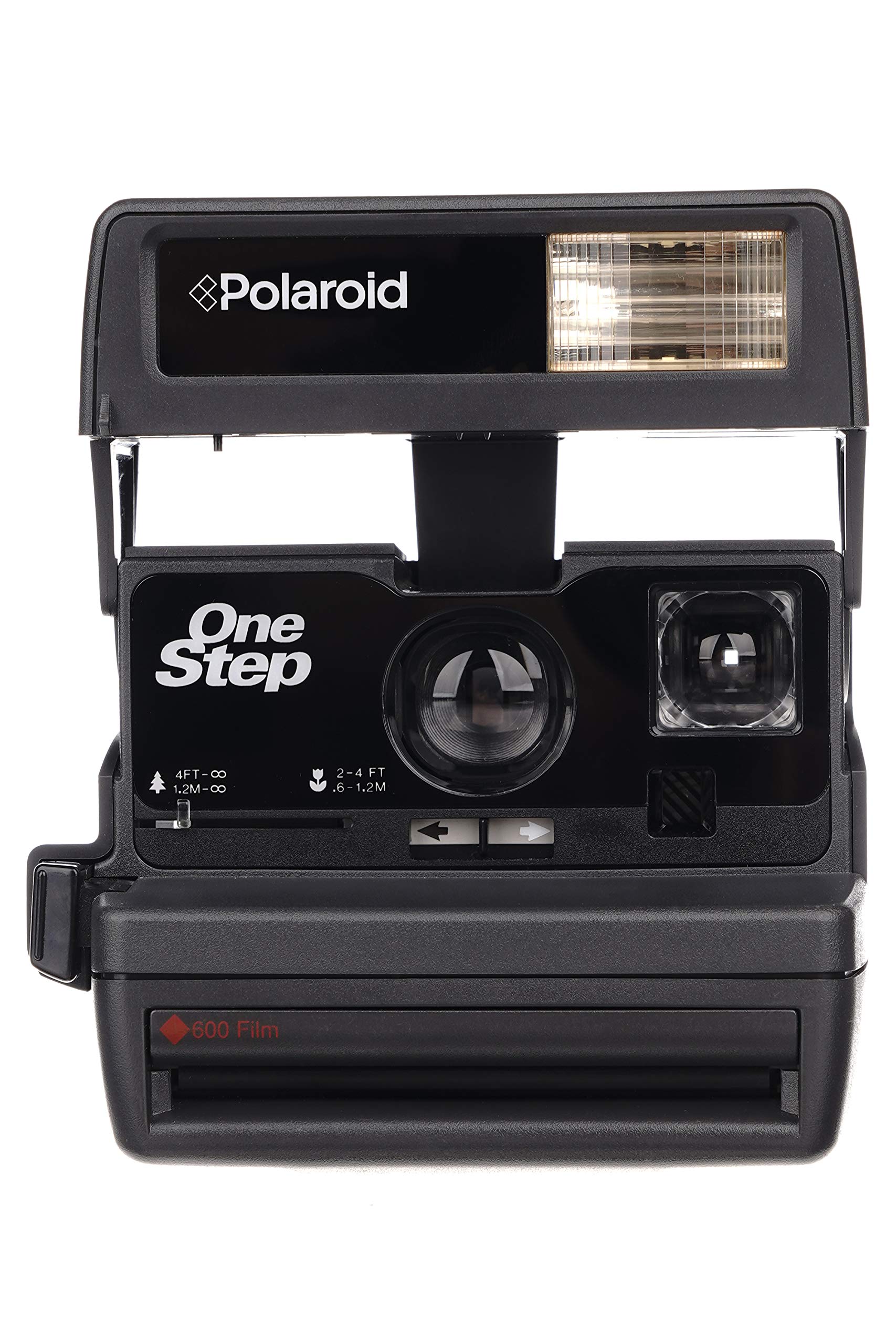 Polaroid One-Step 600 Instant Camera - Vintage Style Instant Film Camera with Built-in Flash, Perfect for Parties, Travel & Home Decor (White)