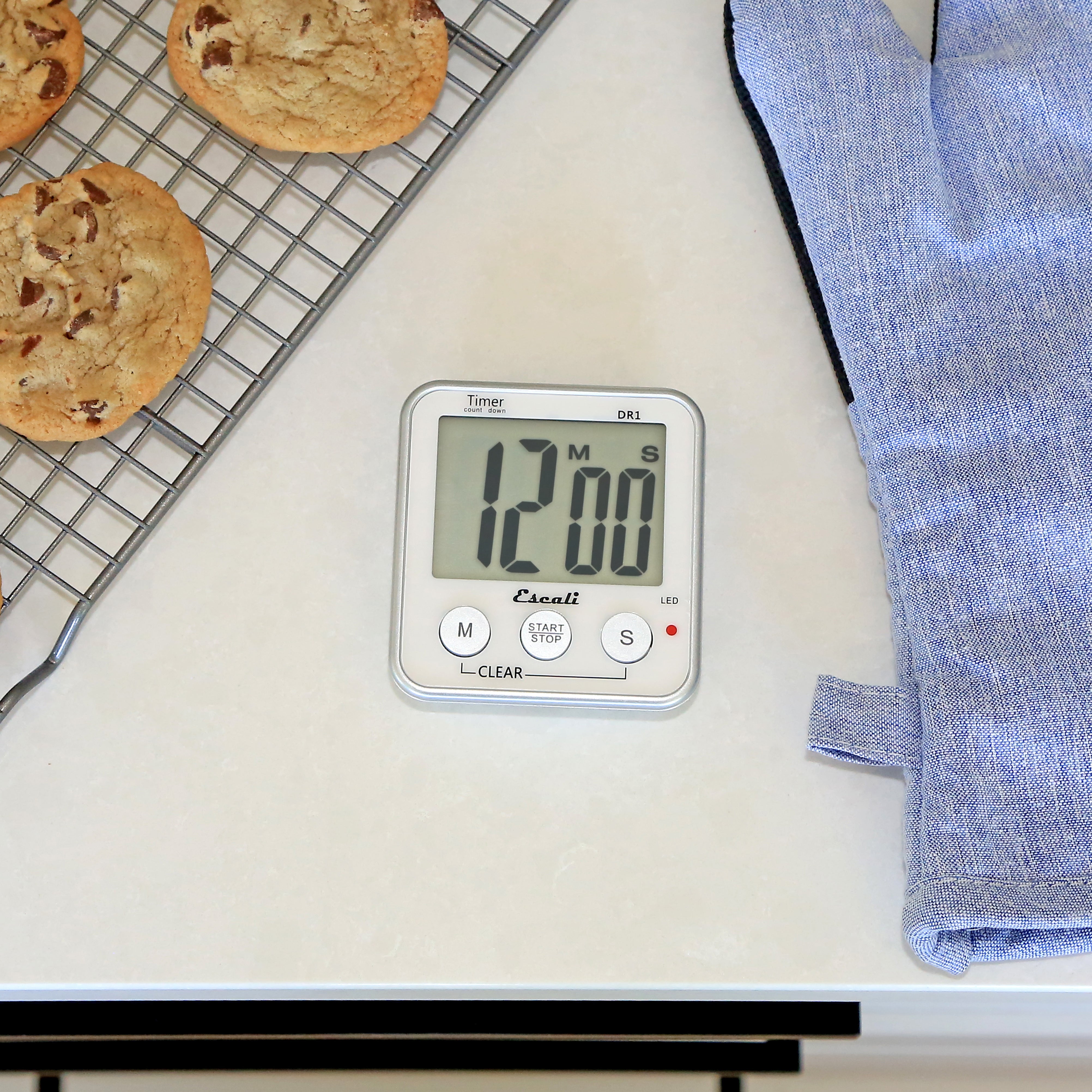 Extra Large Digital Timer with Countdown & Stopwatch - Perfect for Kitchen Cooking, Classroom, Gym Workouts, and Office Meetings