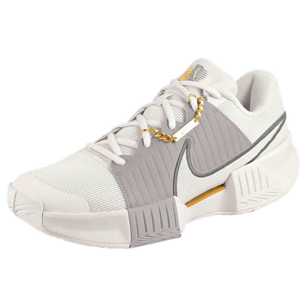 Nike Men's Air Zoom GP Challenge Pro Basketball Shoes - Premium Phantom/Metallic Gold - High-Performance Court Shoes for Indoor & Outdoor Play