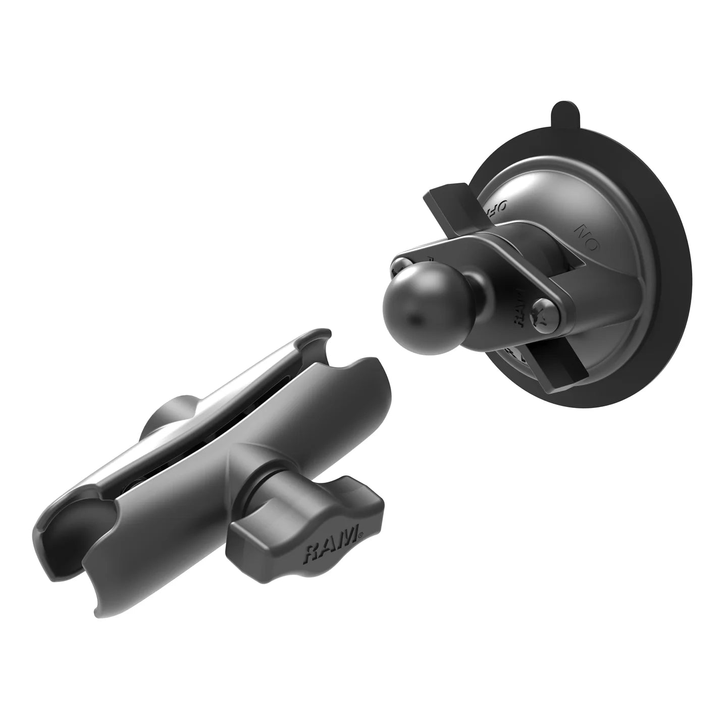 RAM B-166-103U 1 Ball Medium Length Double Socket Arm with 3.3