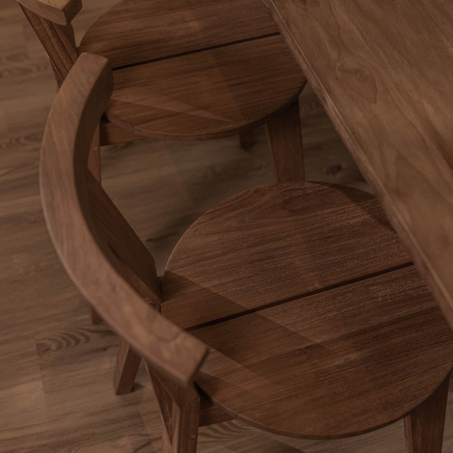 Handcrafted Bayan Artisan Buffalo Leather Dining Chair - Rich Brown - Perfect for Farmhouse, Rustic & Modern Dining Rooms