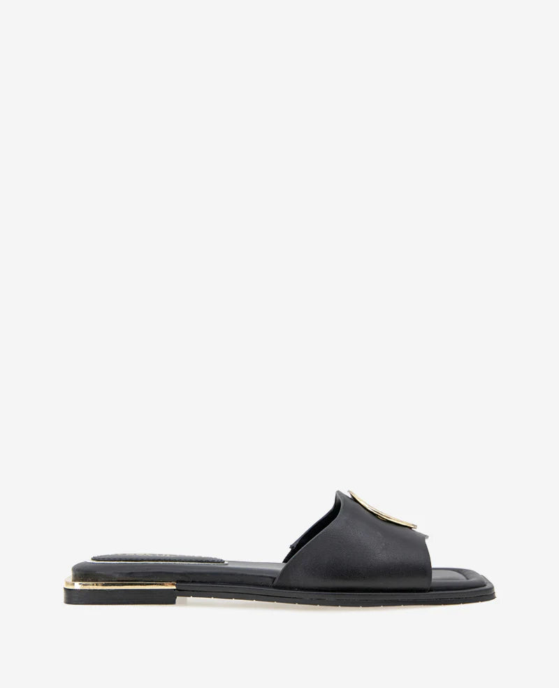 Kenneth Cole Asher Black Women's Loafers - Comfortable Slip-On Shoes for Work, Office & Casual Wear