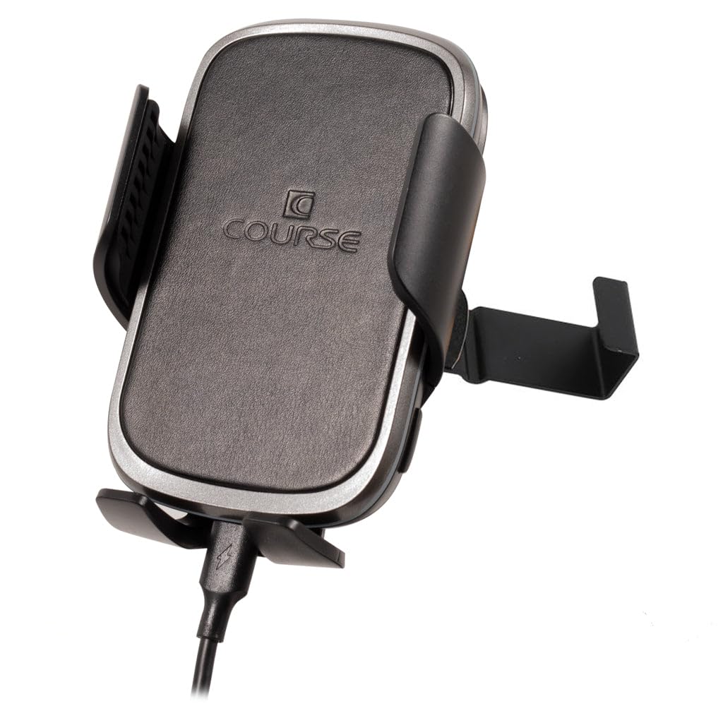 Auto-Grip Wireless Charging Car Phone Mount for Subaru Impreza (2017+), Forester (2019+), Crosstrek (2018+) - DirectFit Automatic Clamping Phone Holder with Fast Charging - Perfect for Commuting, Road Trips & GPS Navigation (Black)