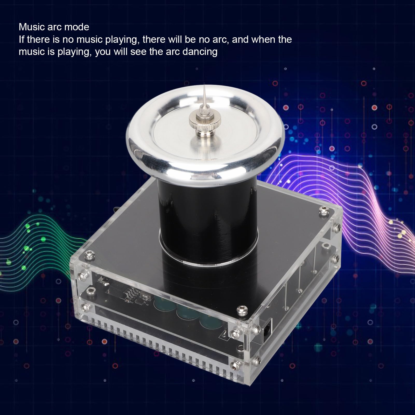 Bluetooth Music Coil Speaker - DIY Science Experiment Kit for Teaching & Learning | Portable Desktop Speaker for Physics Demonstrations, STEM Education & Unique Gift Ideas