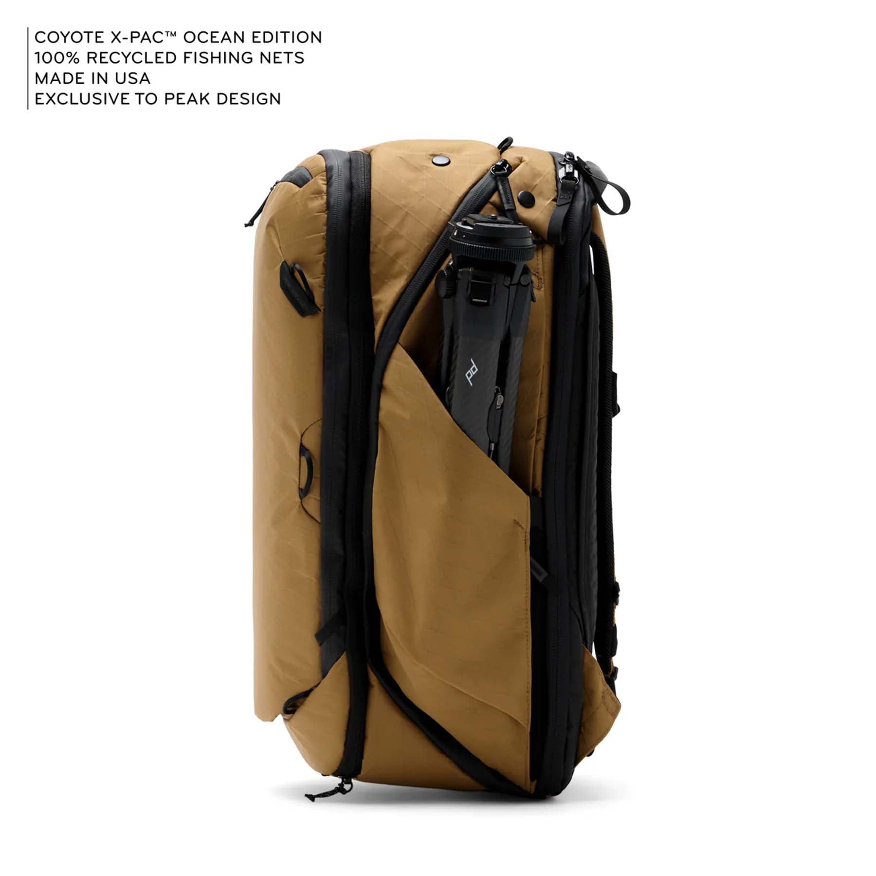 Peak Design 45L Travel Backpack - Durable Carry-On Backpack for Photography Gear & Adventure Travel | Perfect for Hiking, Camping & Airplane Carry-On Luggage