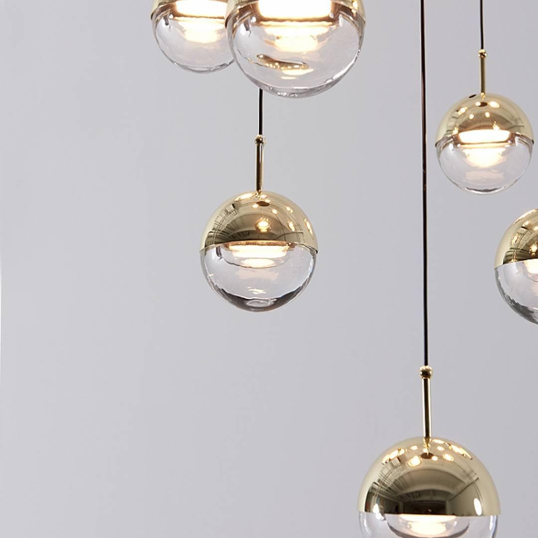 Dora Modern LED Pendant Light Fixture - Adjustable Hanging Chandelier for Kitchen Island, Dining Room, Bedroom & Living Room Lighting