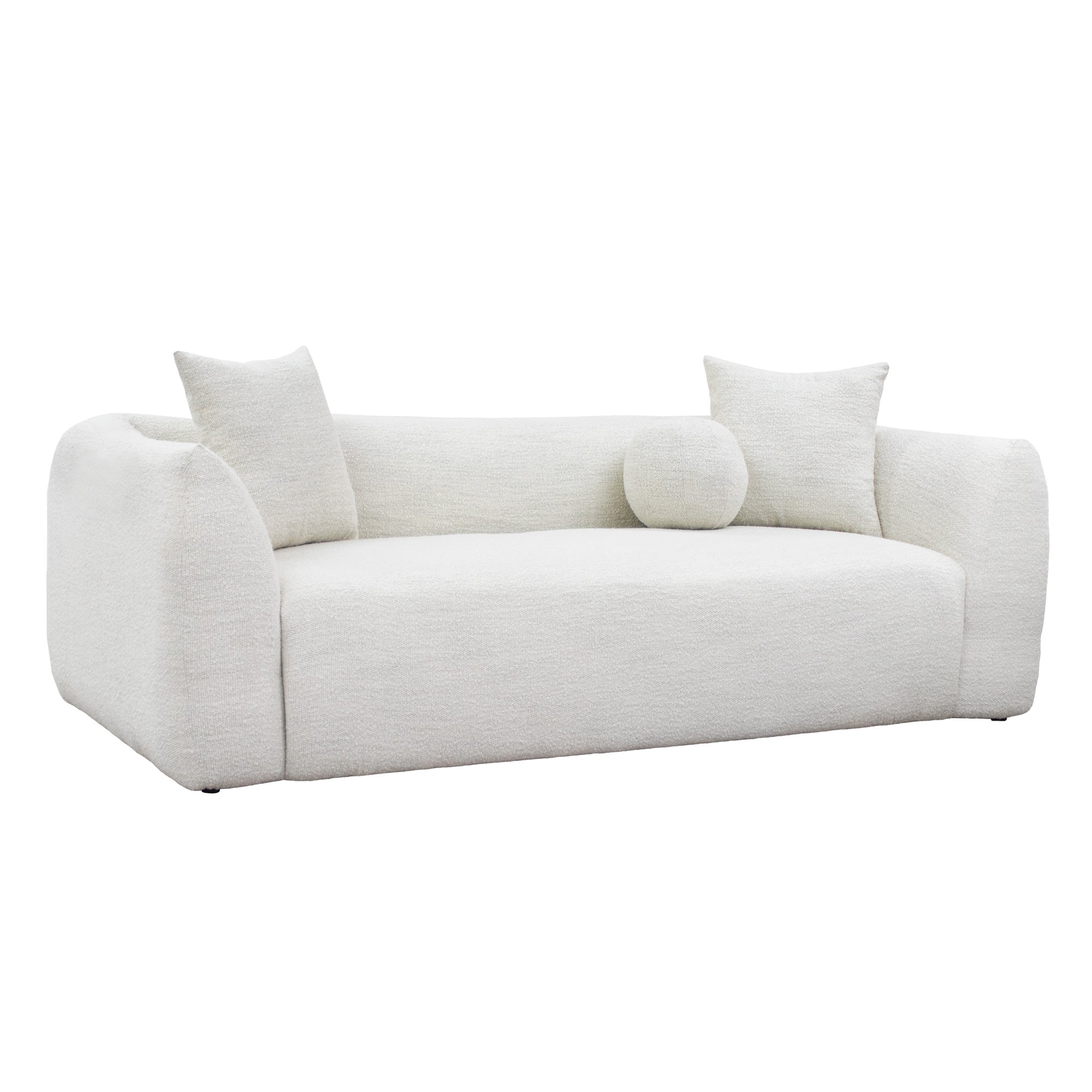 Modern Claude Olive Green Sofa - Comfortable 3-Seater Couch for Living Room, Lounge & Home Decor