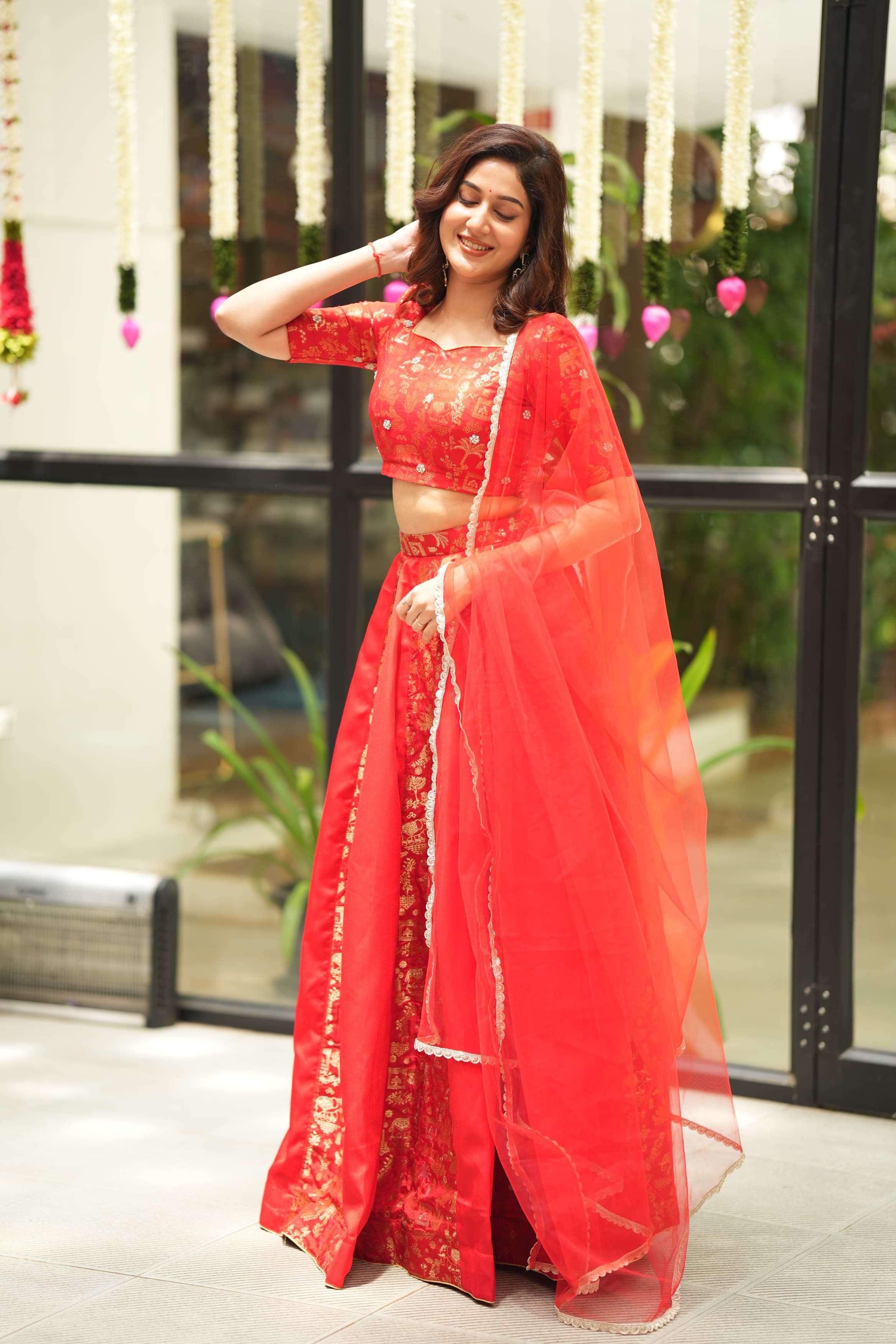 Premium Banarasi Lehenga Choli Set for Women | Traditional Indian Bridal Wear | Wedding, Festivals & Special Occasions