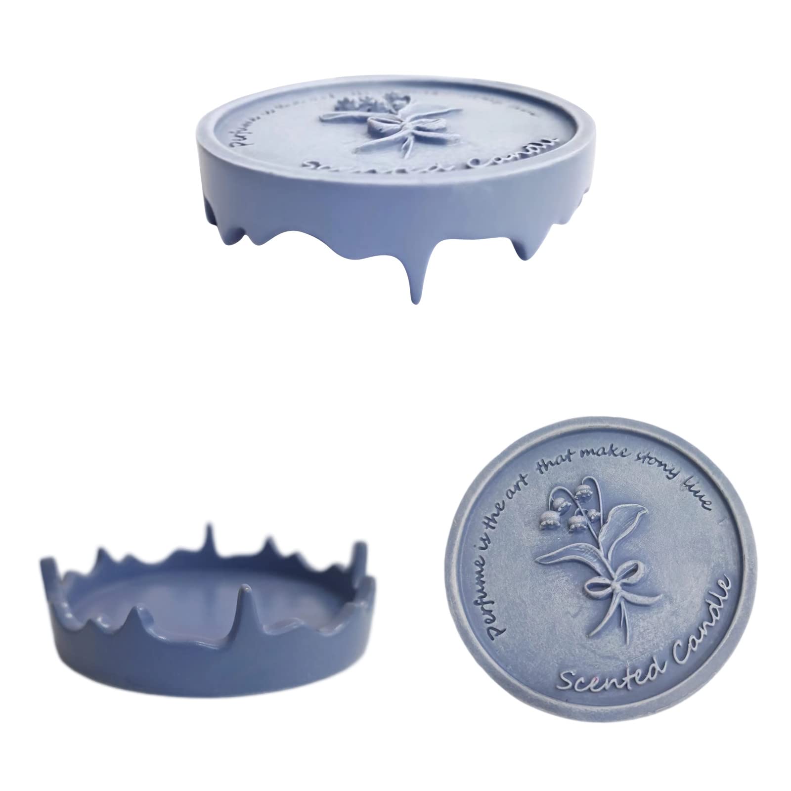 Resin Tulip Cup Lid - Dustproof Coffee & Tea Cover with Floral Design - Perfect for Christmas Decorations & Home Kitchen Use