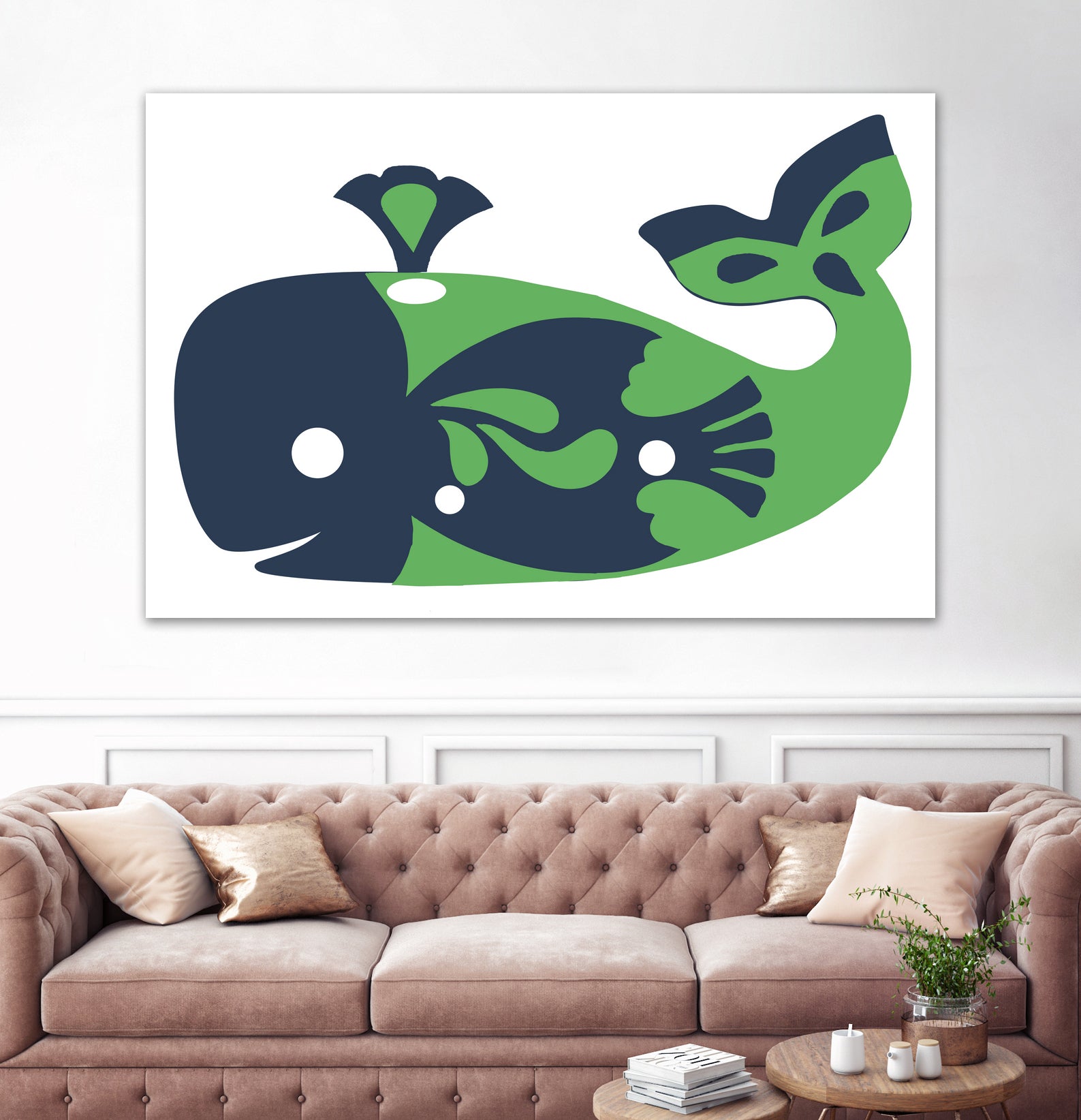Amalfi Whale Green - Stylish and Comfortable Women's Casual Dress for Summer, Beach, and Vacation Wear