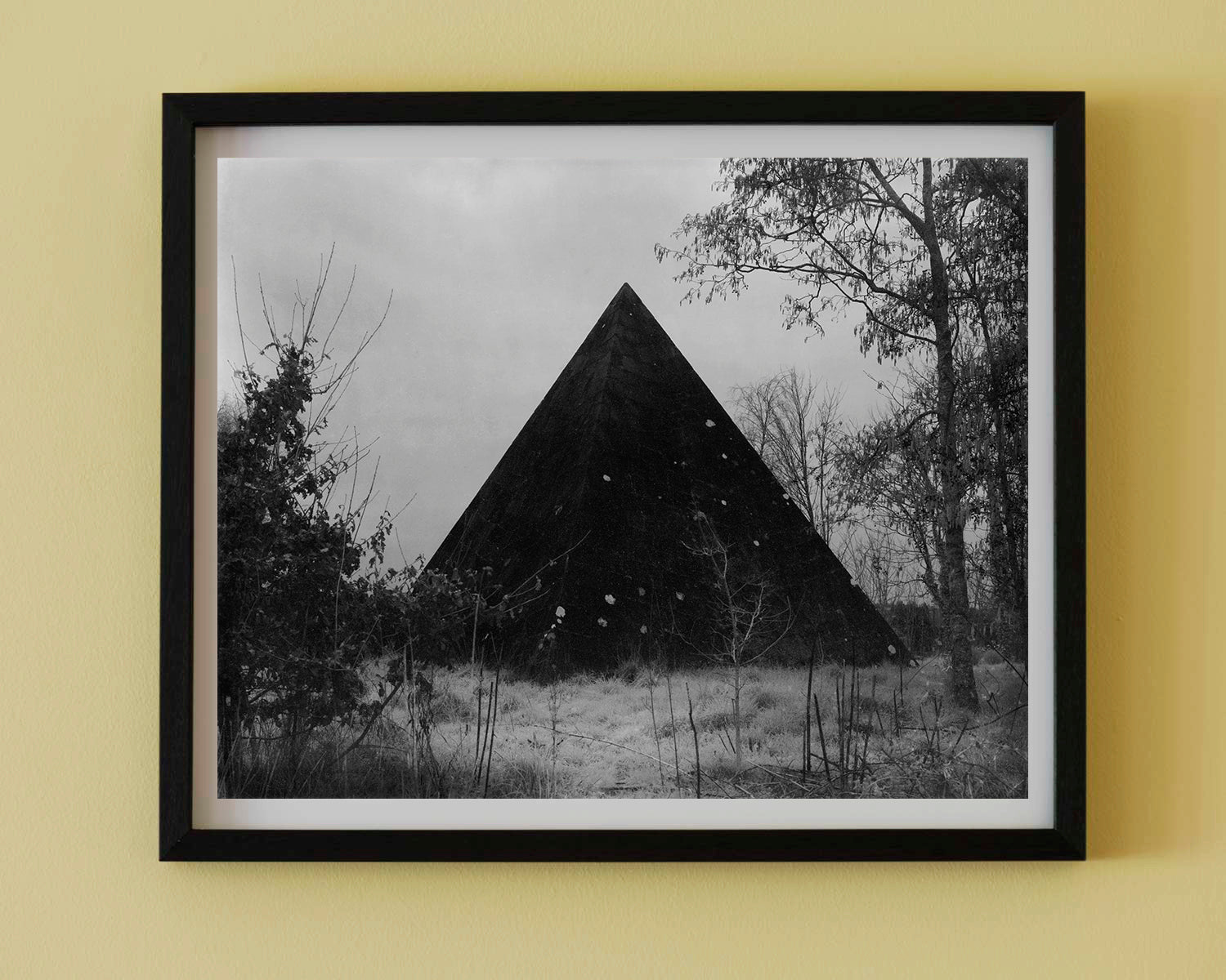 Peter Bjoerk - The Kinnitty Pyramid II Art Print | Modern Abstract Wall Decor for Home & Office | Offaly Ireland 2023 Landscape Painting