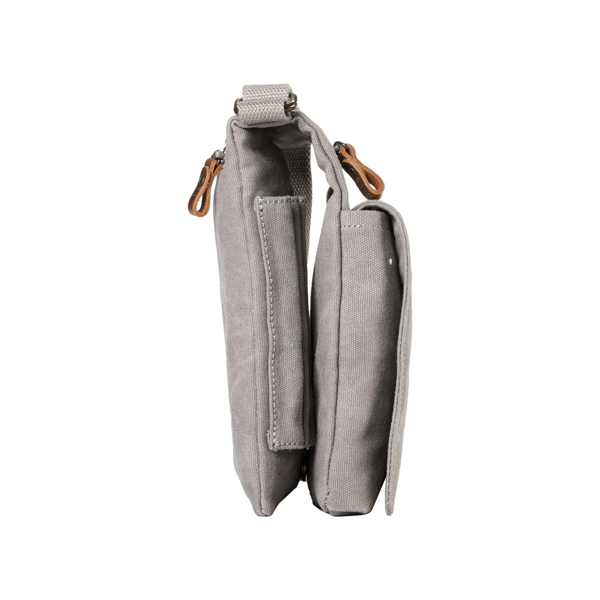 Troop London Classic Canvas Crossbody Bag for Men & Women - Stylish & Durable Messenger Bag for Travel, Work & Everyday Use