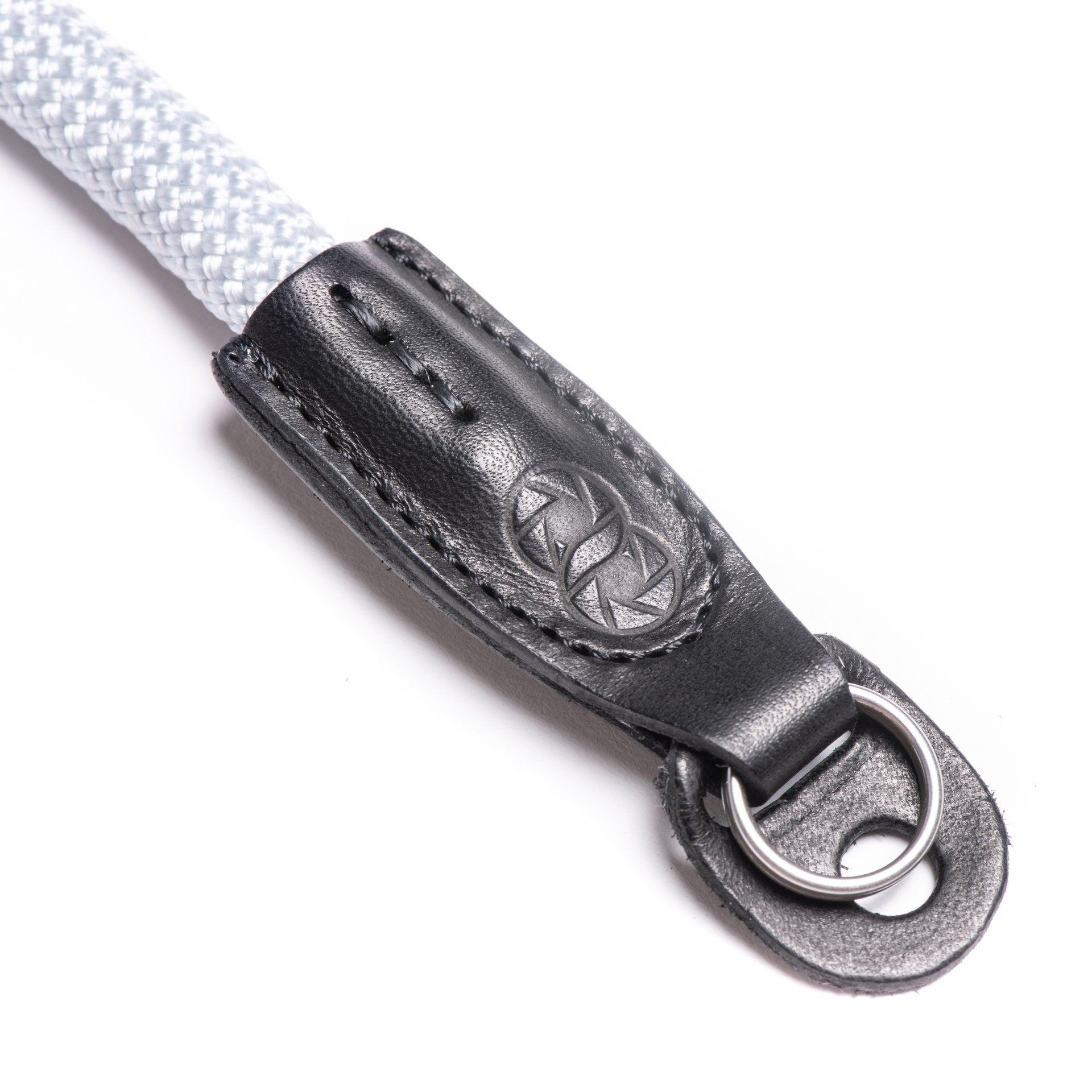 Cooph Adjustable Rope Camera Strap with Split Ring - 45.3 inch (115cm) Silver Gray for DSLR/Mirrorless Cameras - Perfect for Travel, Hiking & Photography Enthusiasts