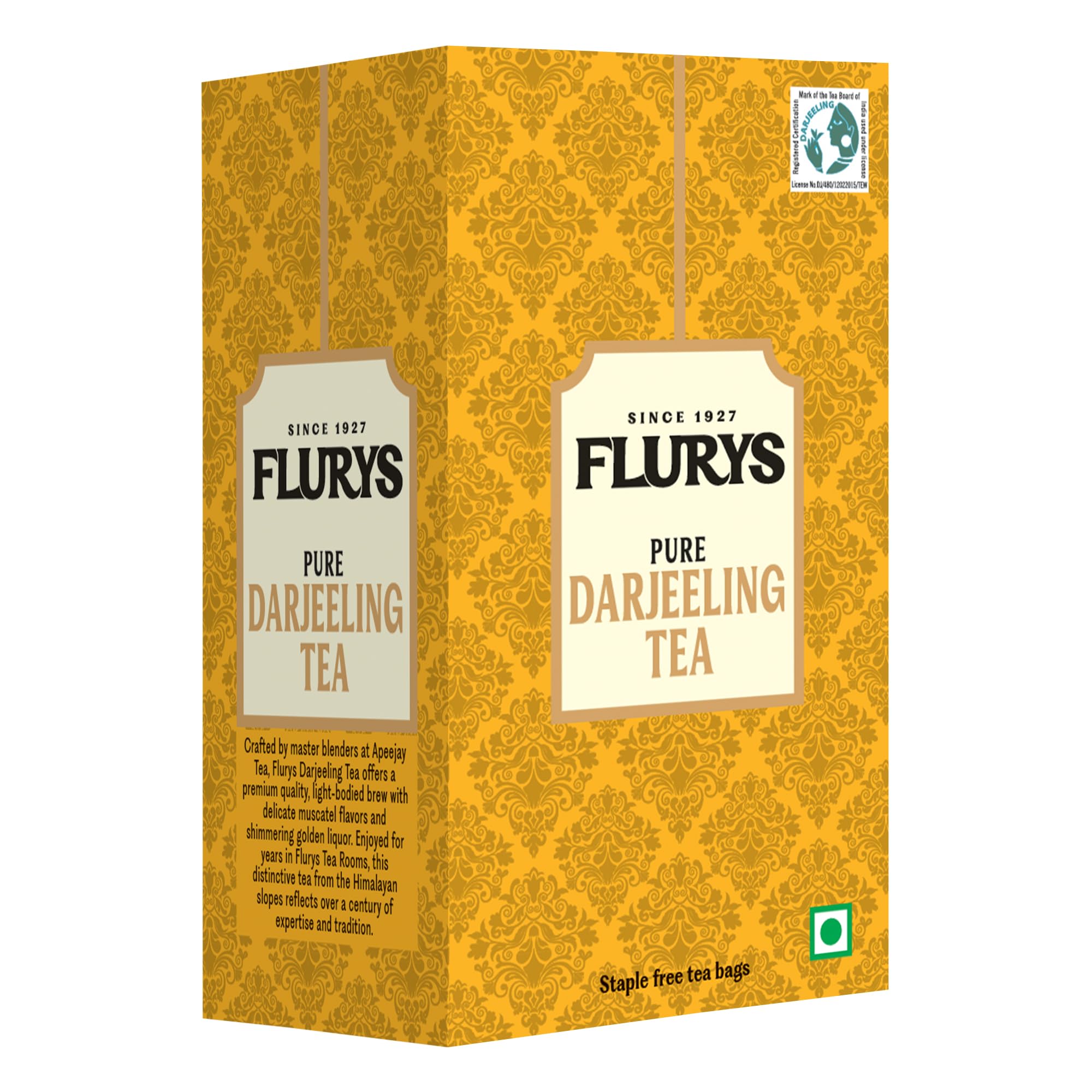 Typhoo Darjeeling Tea Bags - Premium Black Tea, 25 Count - Perfect for Afternoon Tea & Relaxation