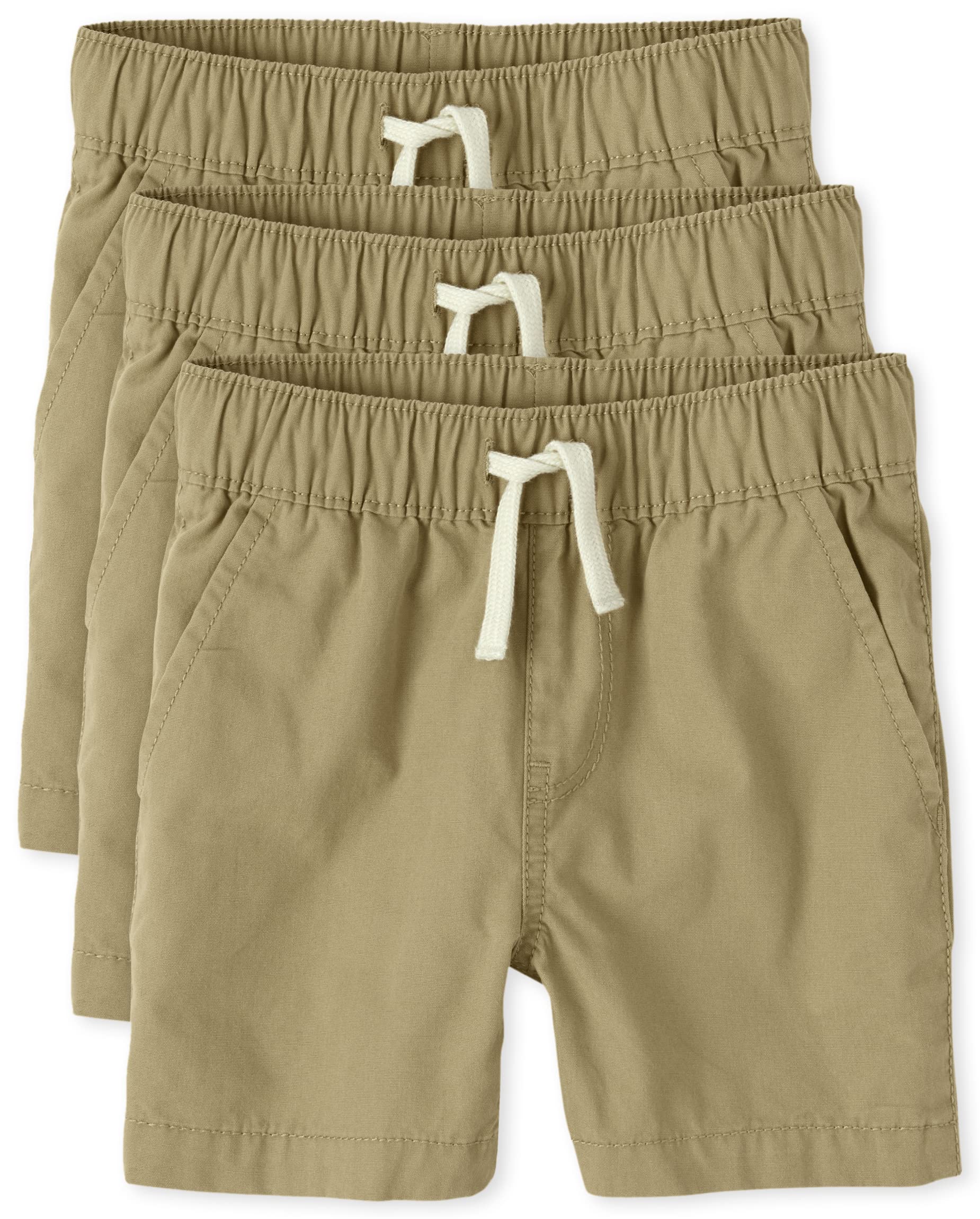 Baby Boys' Pull-On Jogger Shorts - Playtime & Summer Comfort