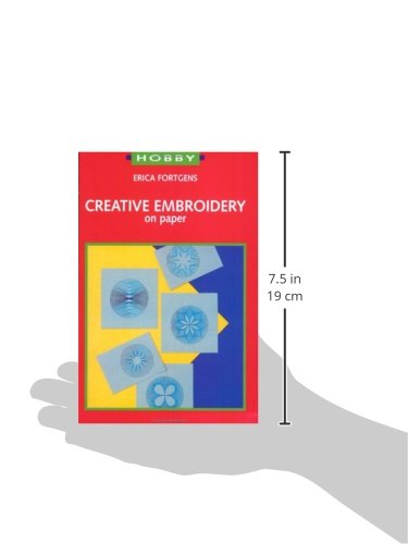 Creative Embroidery on Paper - Handmade Paper Embroidery Art Kit for DIY Craft Projects | Perfect for Scrapbooking, Card Making & Home Decor