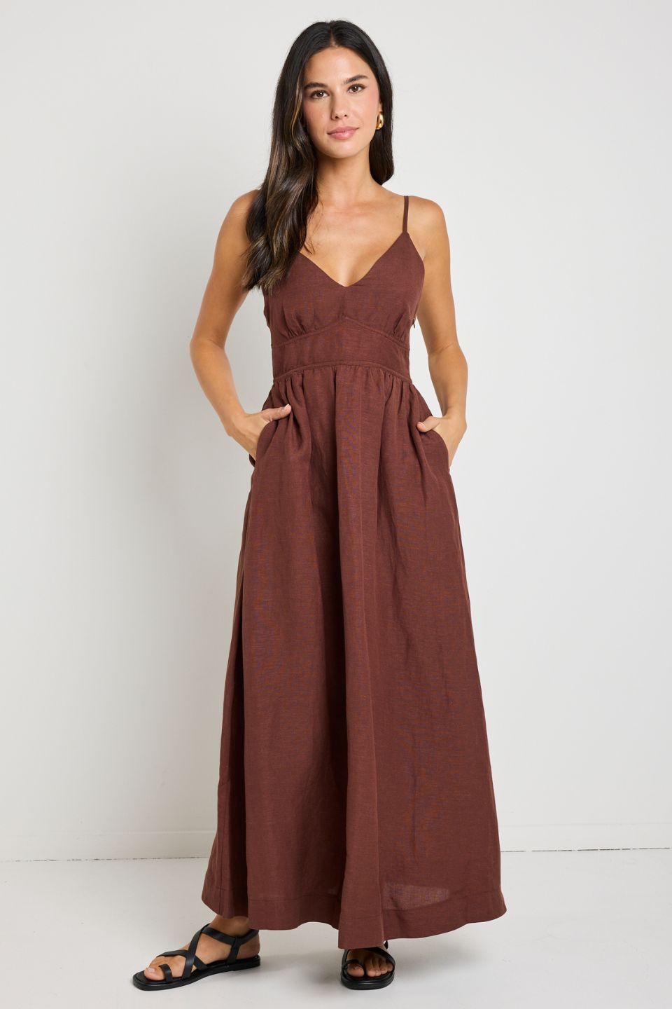 Sexy Strappy Tie Back Maxi Dress for Women - Elegant Summer Beach Party & Evening Wear - Perfect for Date Night & Vacation Outfits