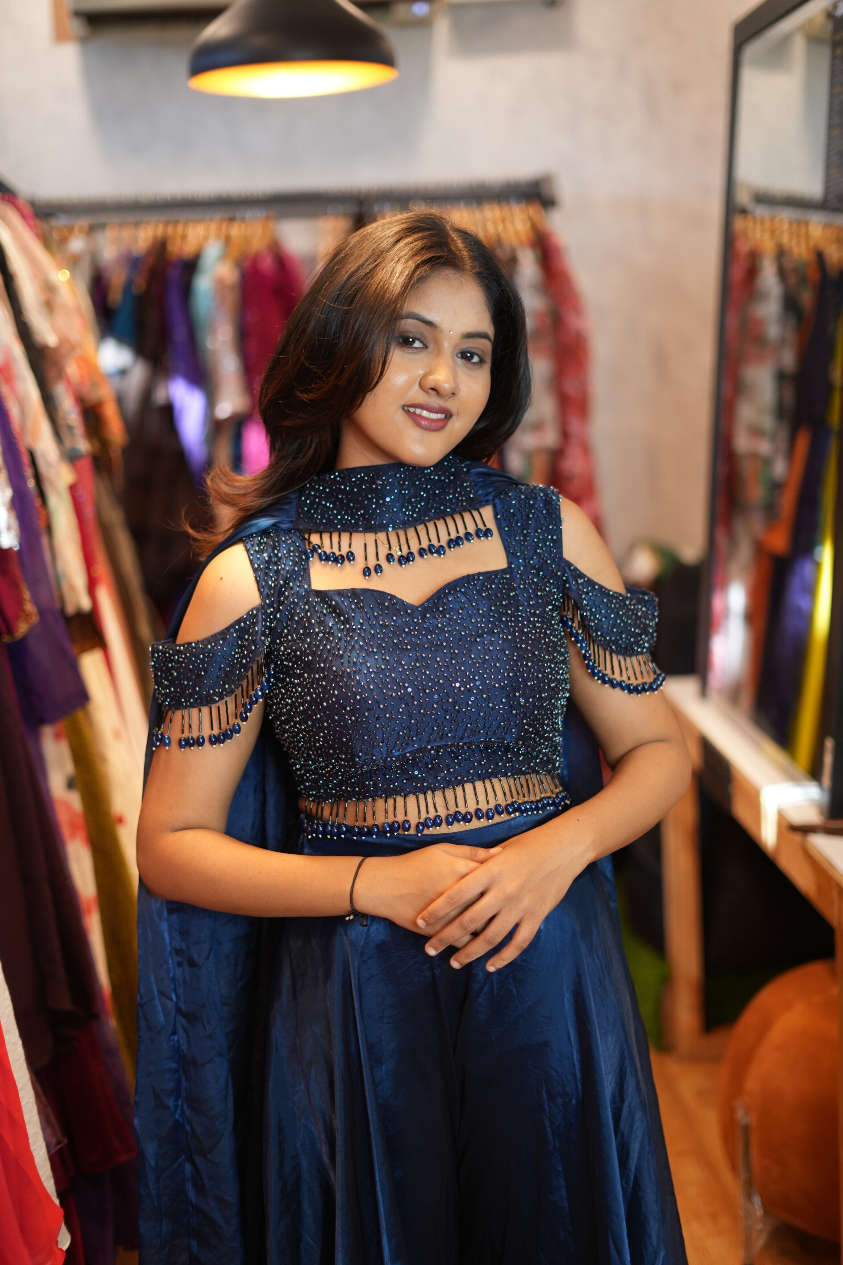 DD709 Shakthi Premium Designer Party Wear Collection for Women - Elegant Dresses for Weddings, Cocktails & Special Occasions
