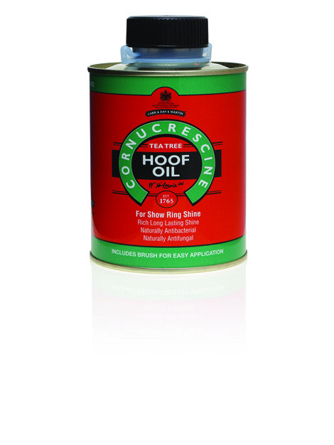 Cornucrescine Tea Tree Hoof Oil for Horses - Natural Hoof Care Treatment & Conditioner - Perfect for Dry, Cracked Hooves & Thrush Prevention - Ideal for Daily Hoof Maintenance & Show Preparation