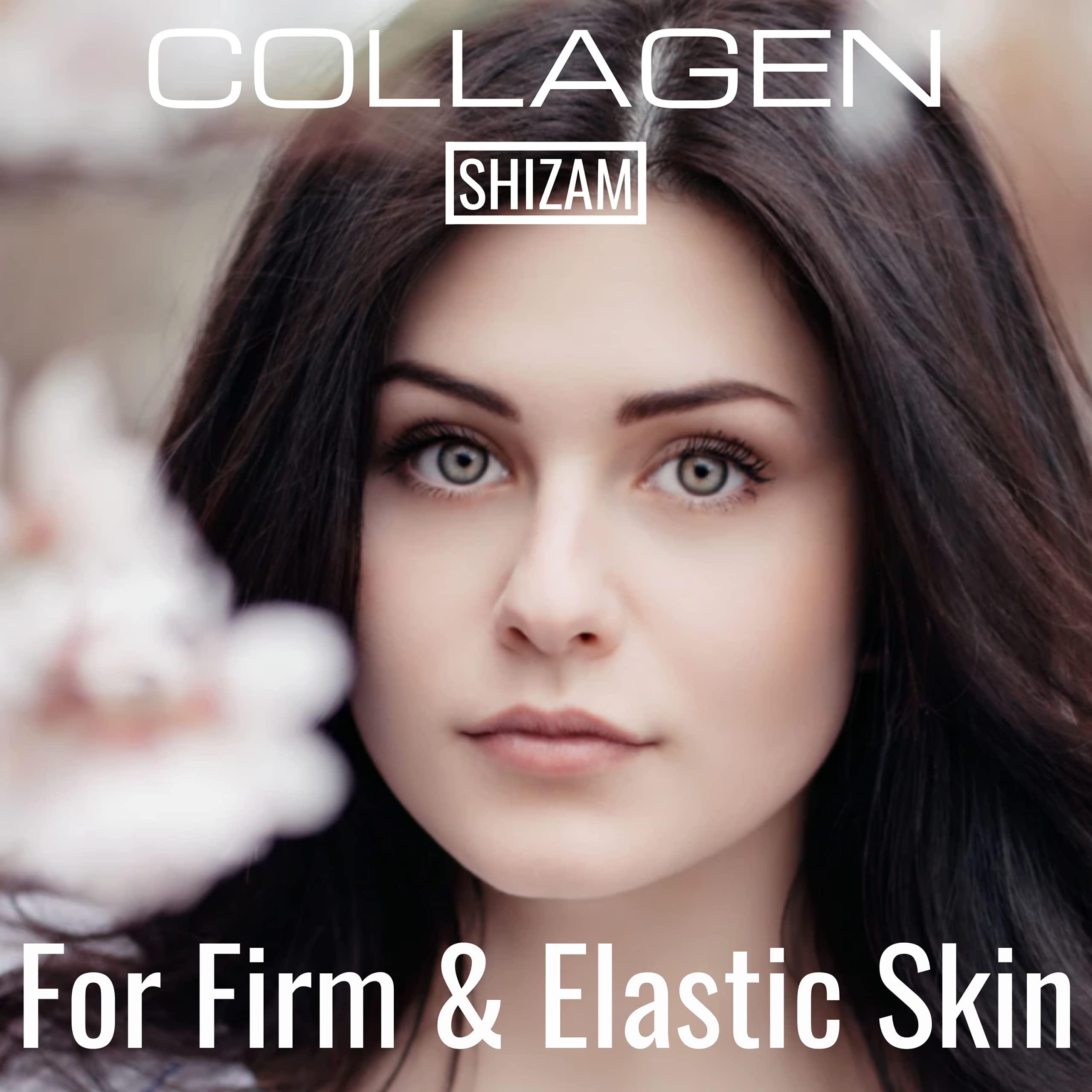 SHIZAM Hydrolyzed Bovine Collagen Gummies with Biotin, Vitamin C, E & Zinc - Hair Growth Supplement for Women, Supports Strong Nails | Alternative to Liquid Drops, Pills & Keratin Shampoo | Perfect for Daily Hair Care & Beauty Routine